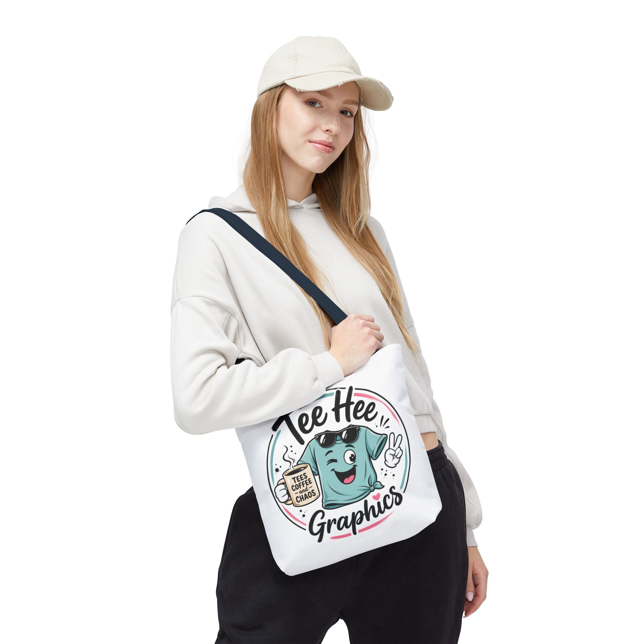 Tee Hee Graphics Tote Bag — Practical All-Over-Print Tote (3 Sizes)
