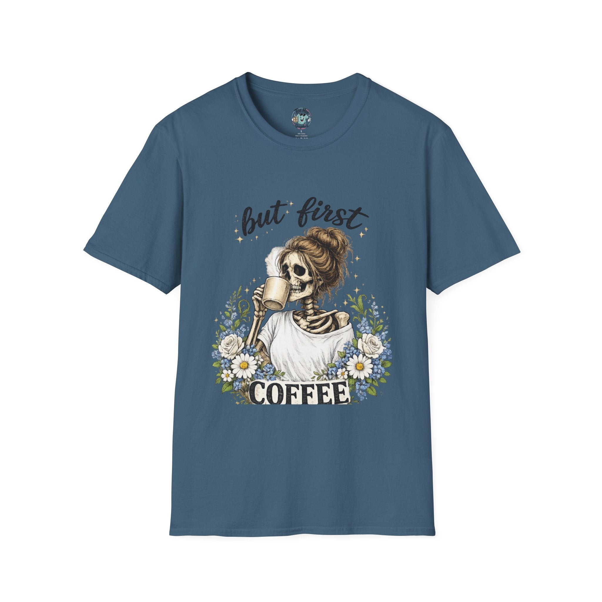but first COFFEE graphic tee