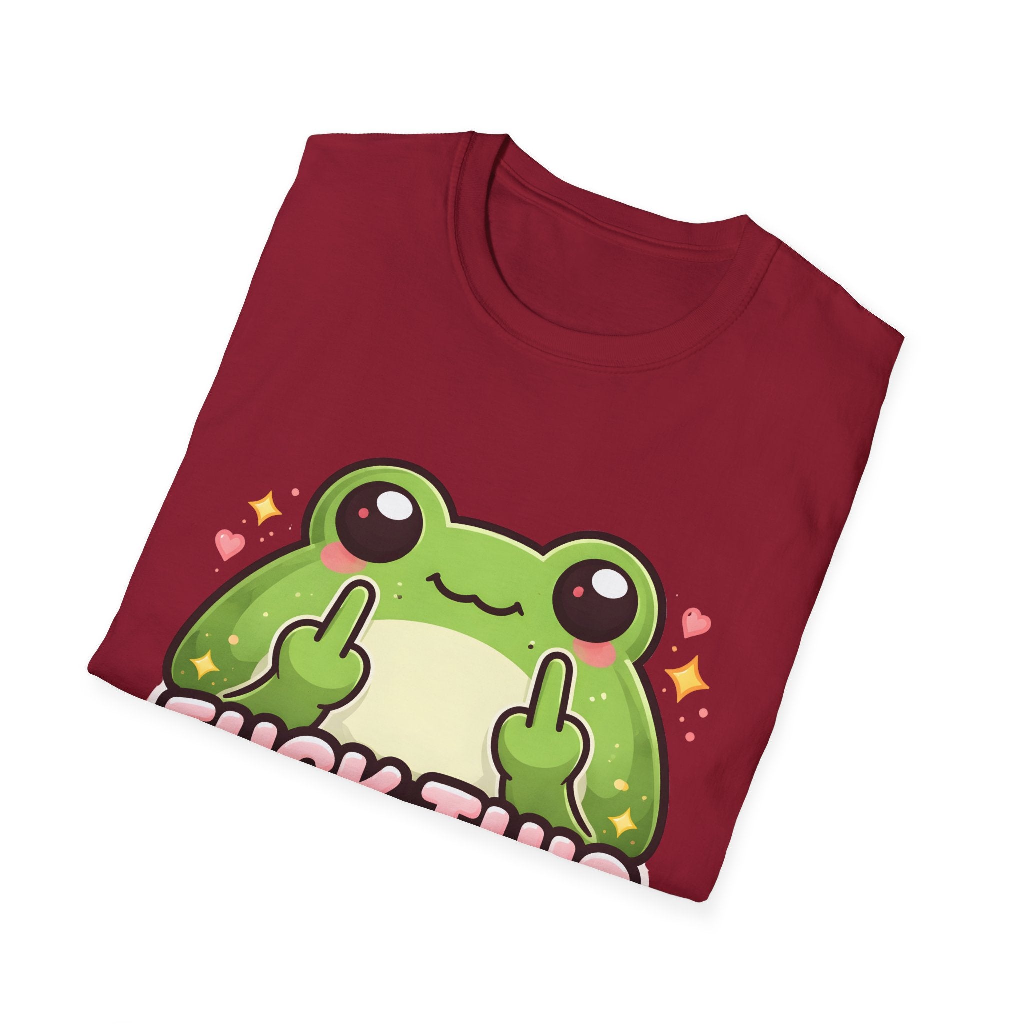 Fuck This Shit Cute Frog T-Shirt — Funny Frog Graphic Tee
