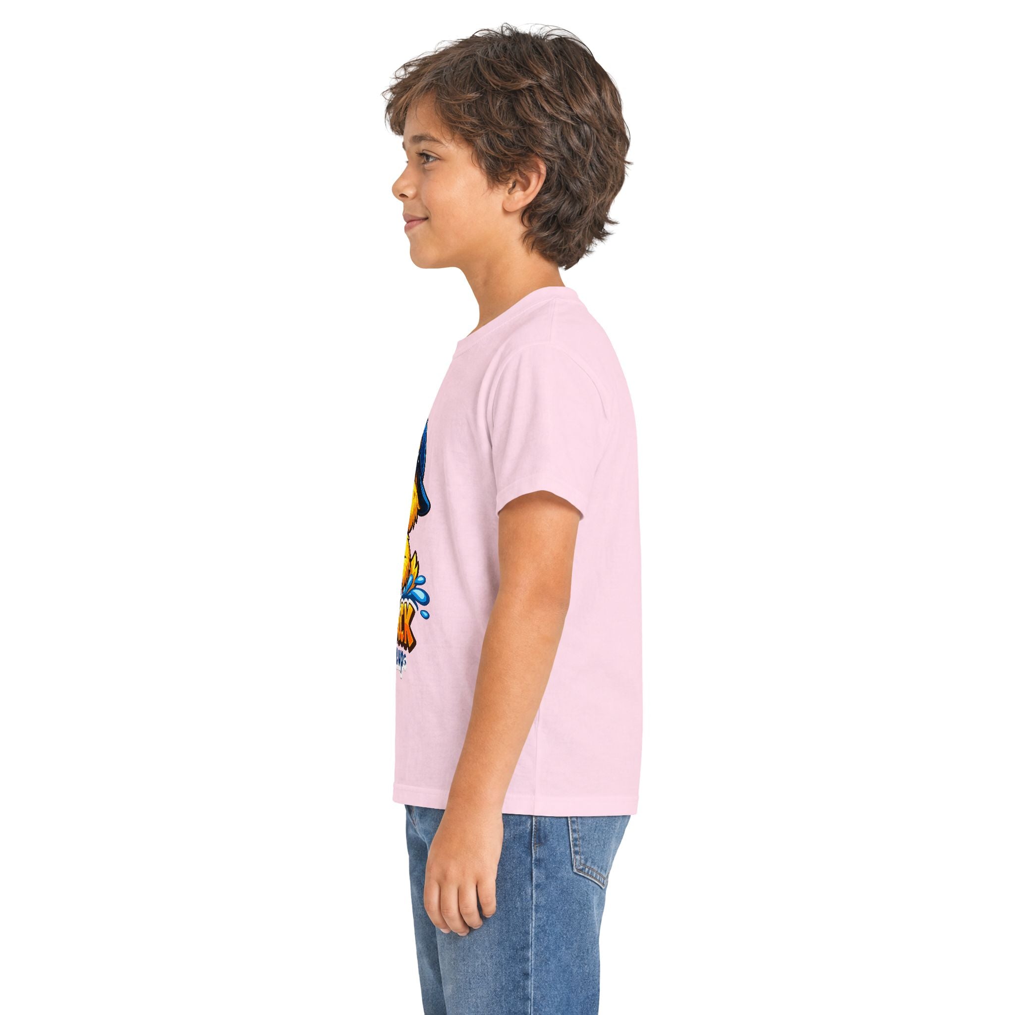 Kids Tee — "you QUACK me up" Funny Duck Graphic with Sunglasses & Hat