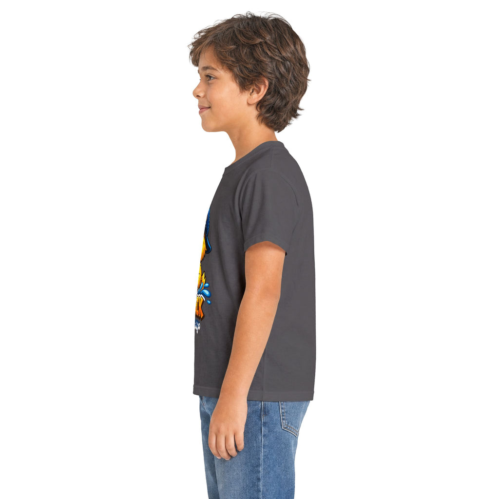 Kids Tee — "you QUACK me up" Funny Duck Graphic with Sunglasses & Hat