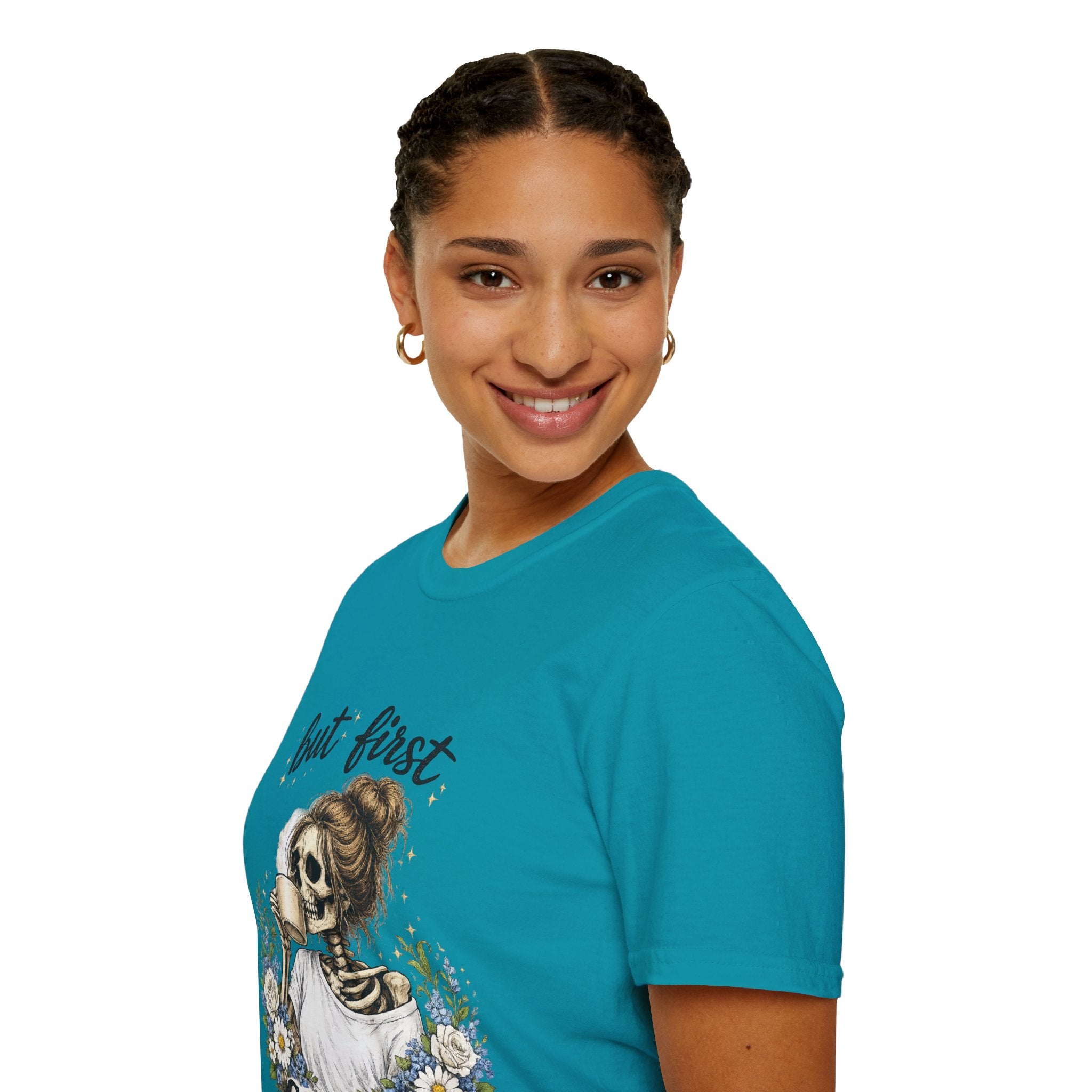 but first COFFEE graphic tee