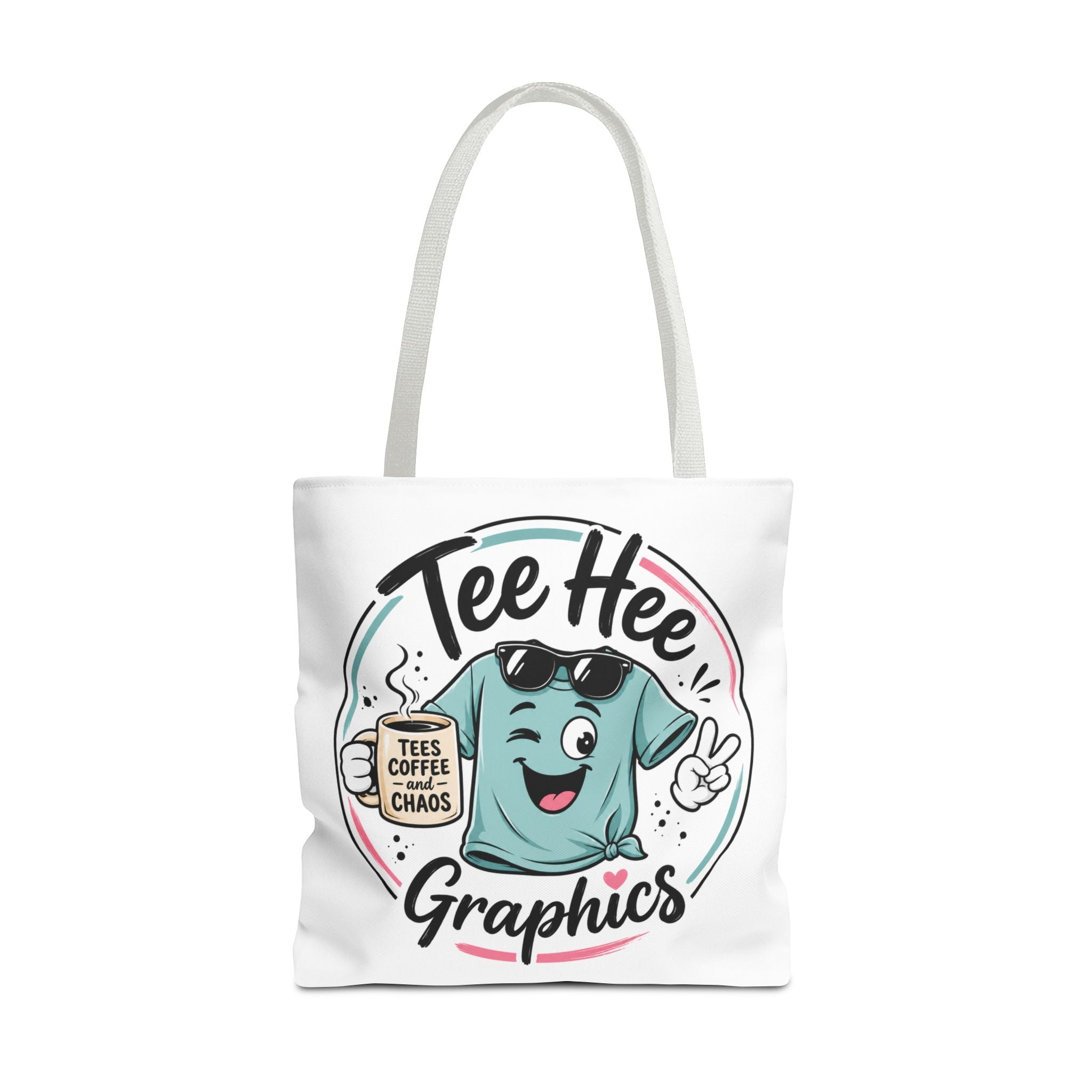Tee Hee Graphics Tote Bag — Practical All-Over-Print Tote (3 Sizes)