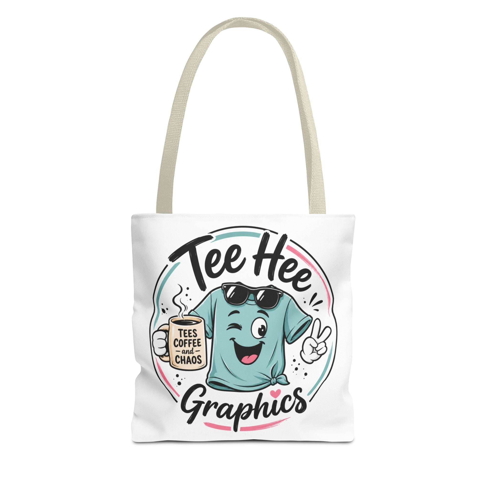 Tee Hee Graphics Tote Bag — Practical All-Over-Print Tote (3 Sizes)
