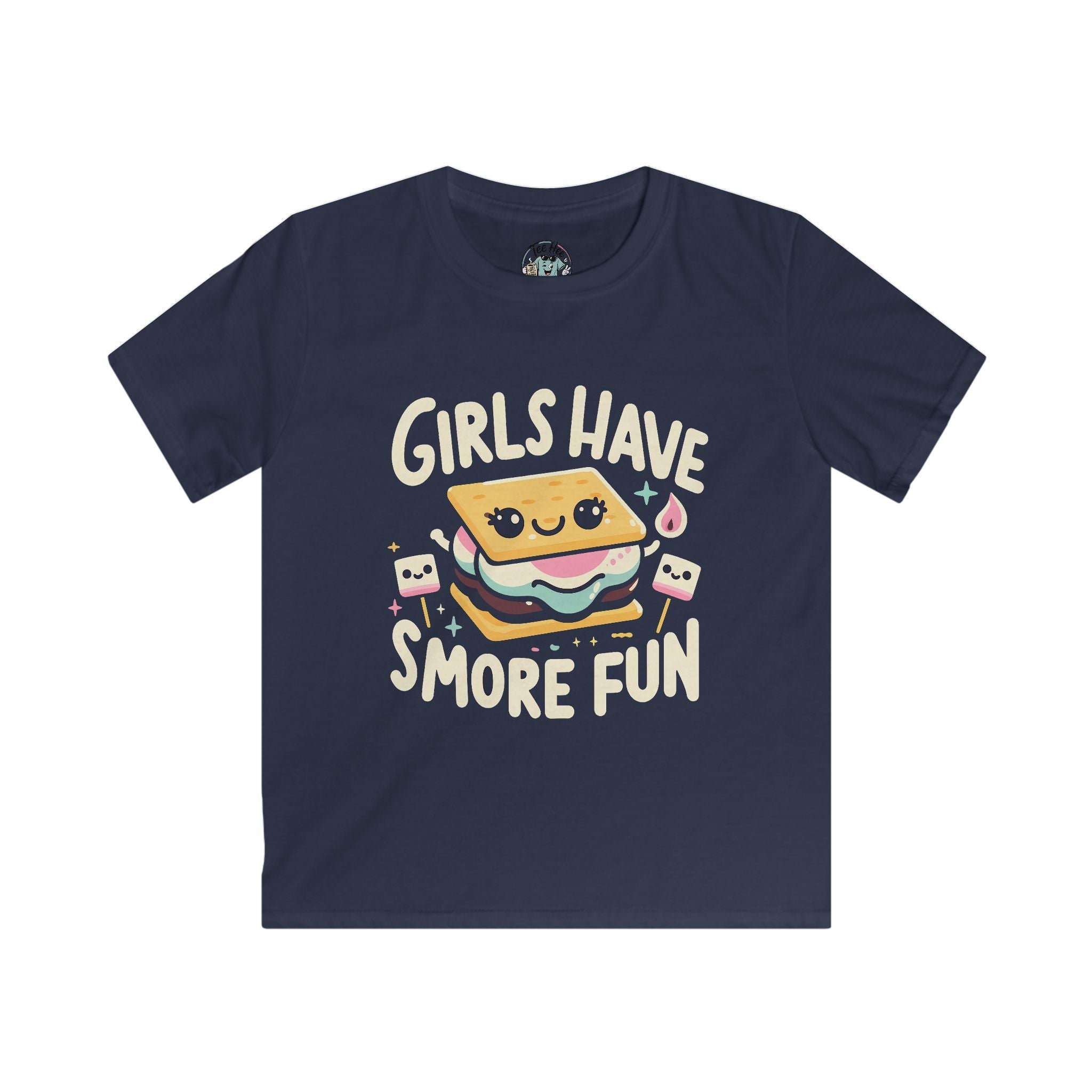 Girls Have S'more Fun Kids Tee — Cute S'more Graphic T-Shirt