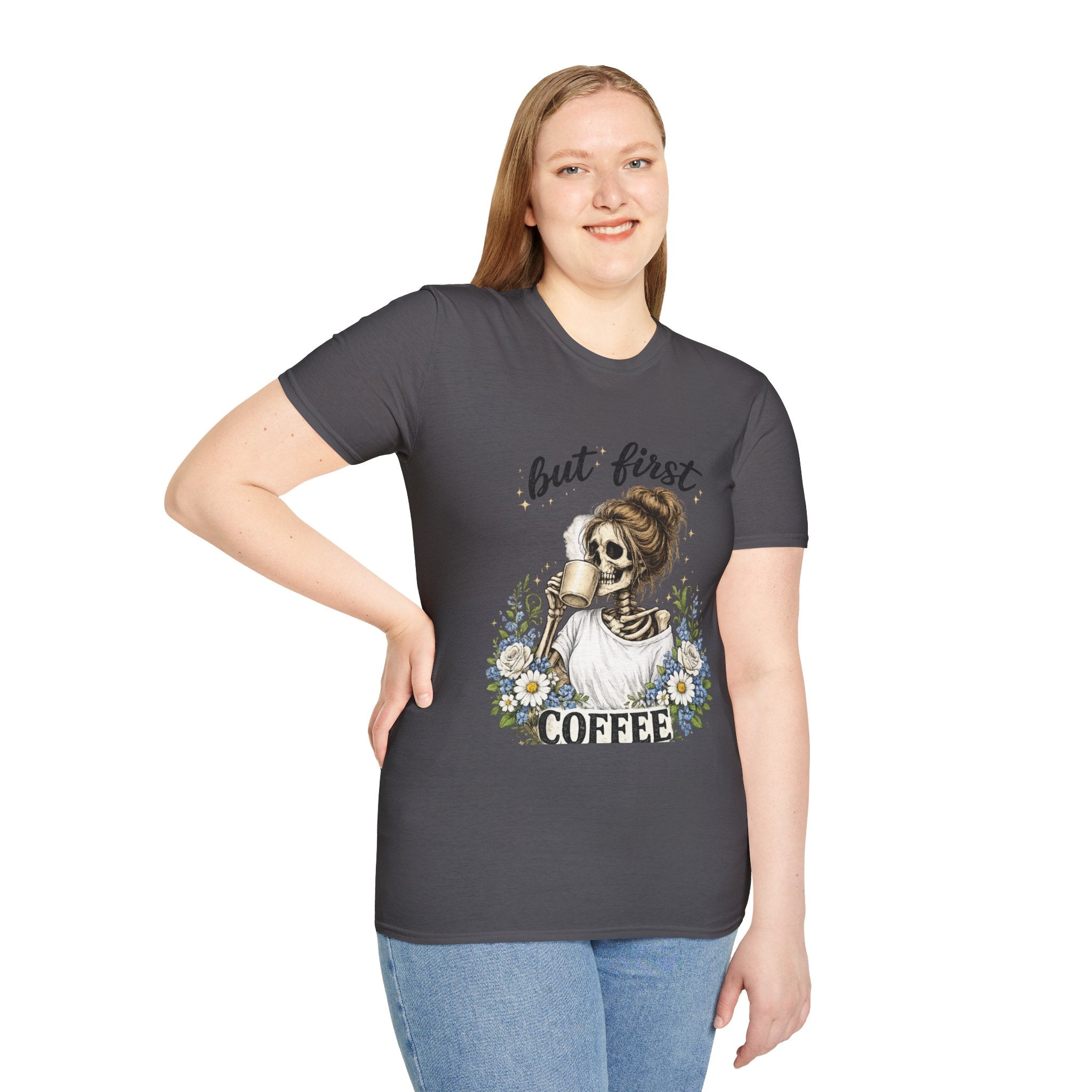 but first COFFEE graphic tee