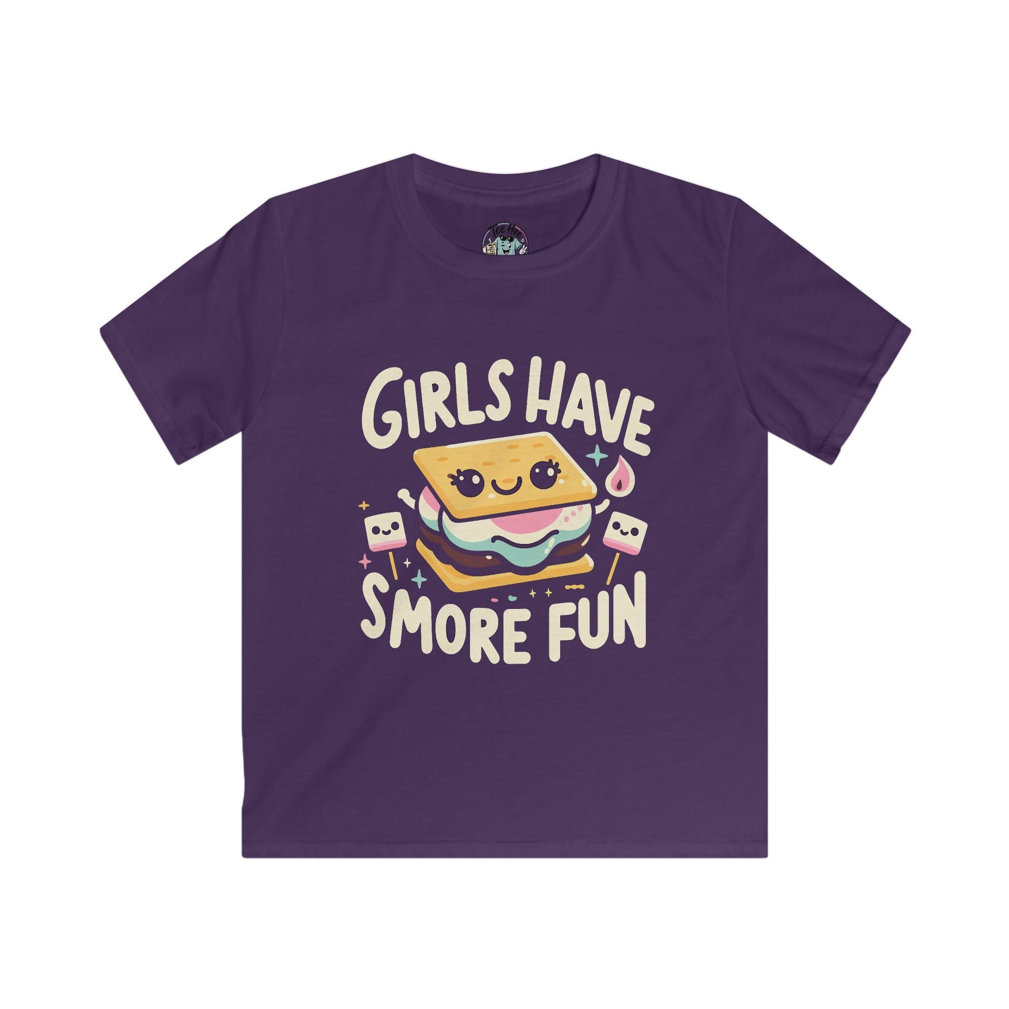 Girls Have S'more Fun Kids Tee — Cute S'more Graphic T-Shirt