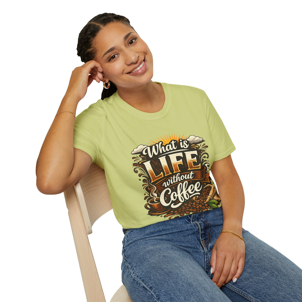 What Is Life Without Coffee T-Shirt — Daily Graphic Tee