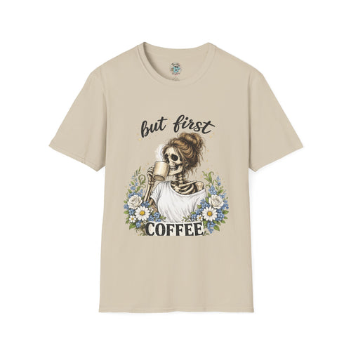 but first COFFEE graphic tee