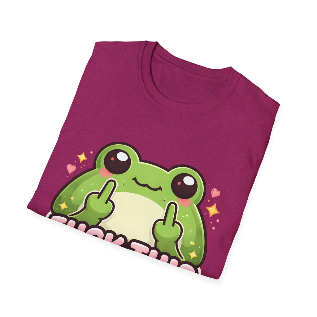 Fuck This Shit Cute Frog T-Shirt — Funny Frog Graphic Tee