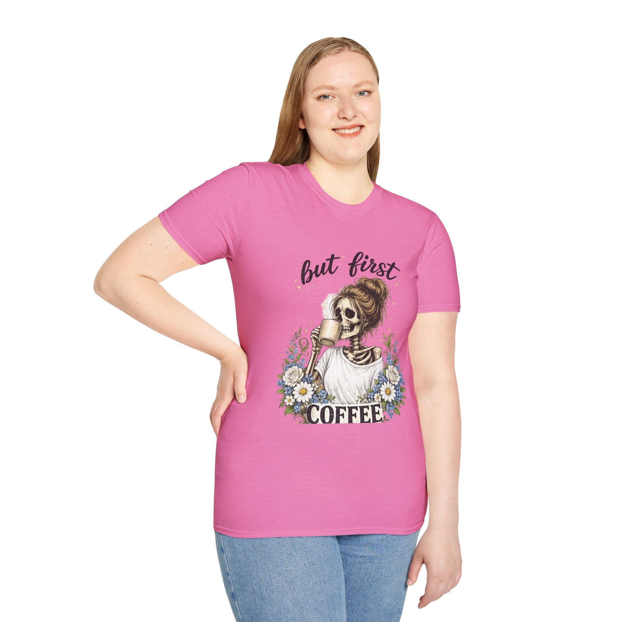 but first COFFEE graphic tee