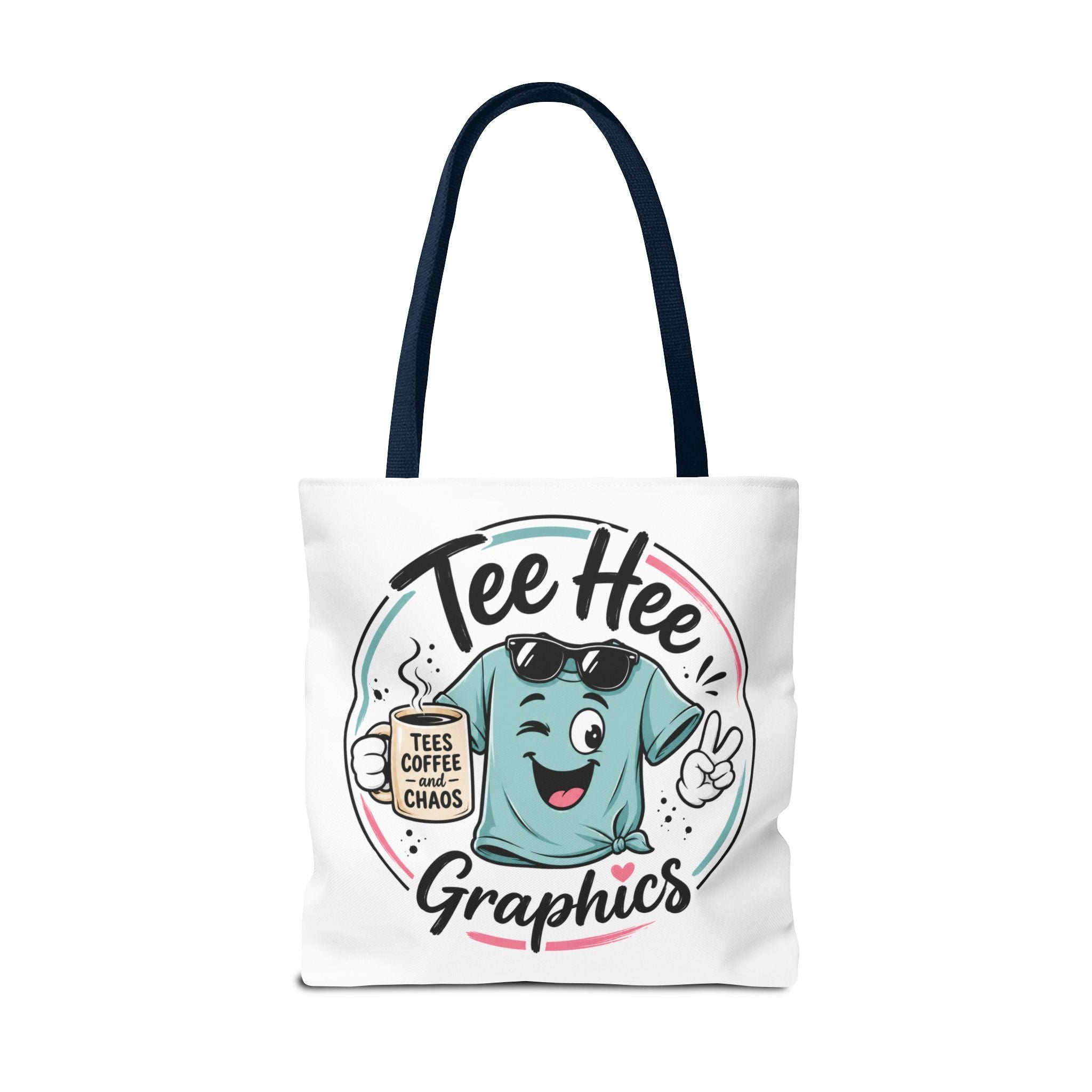 Tee Hee Graphics Tote Bag — Practical All-Over-Print Tote (3 Sizes)