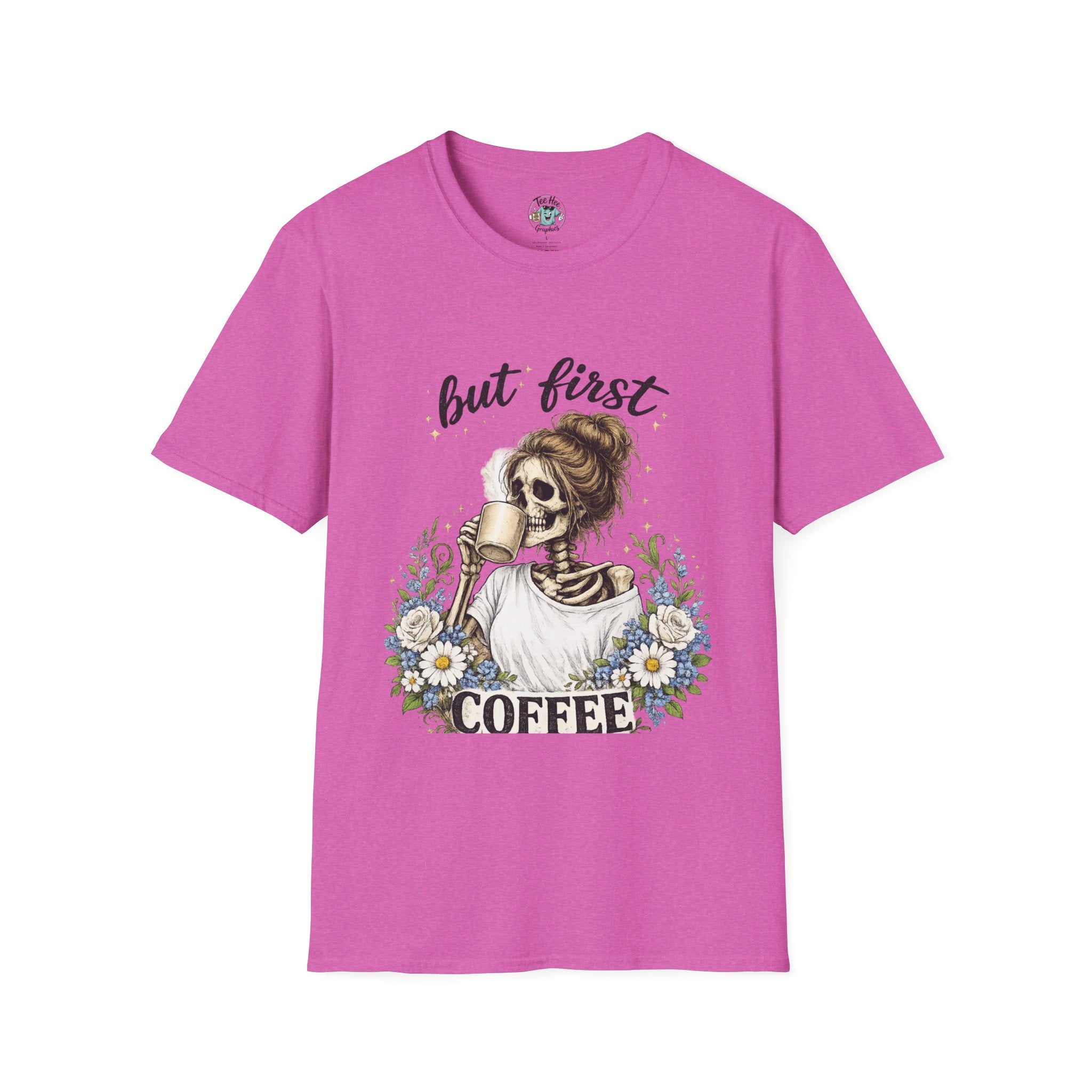but first COFFEE graphic tee