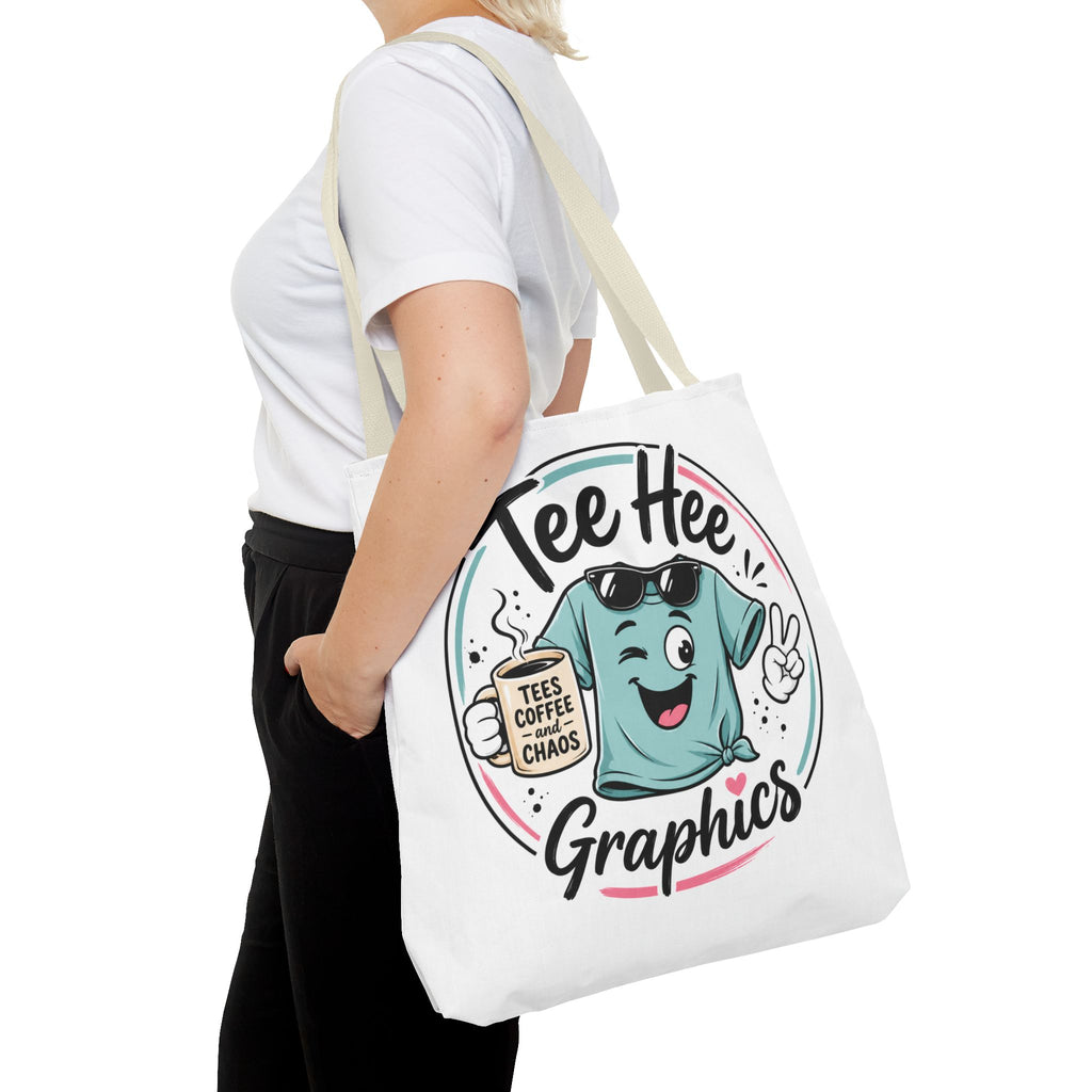 Tee Hee Graphics Tote Bag — Practical All-Over-Print Tote (3 Sizes)