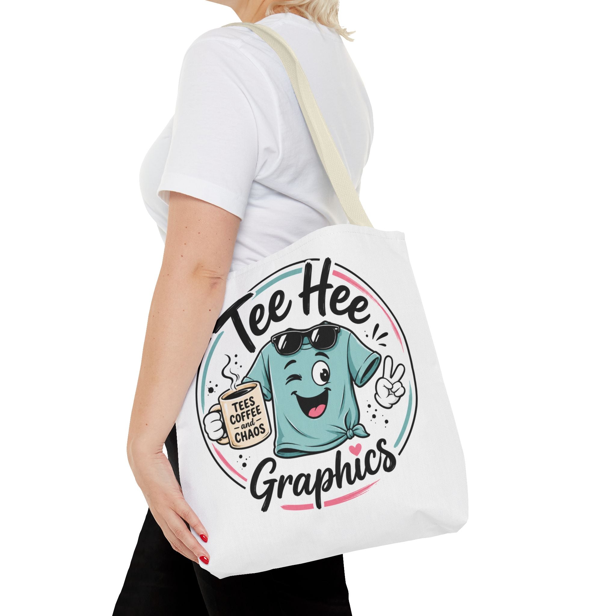 Tee Hee Graphics Tote Bag — Practical All-Over-Print Tote (3 Sizes)
