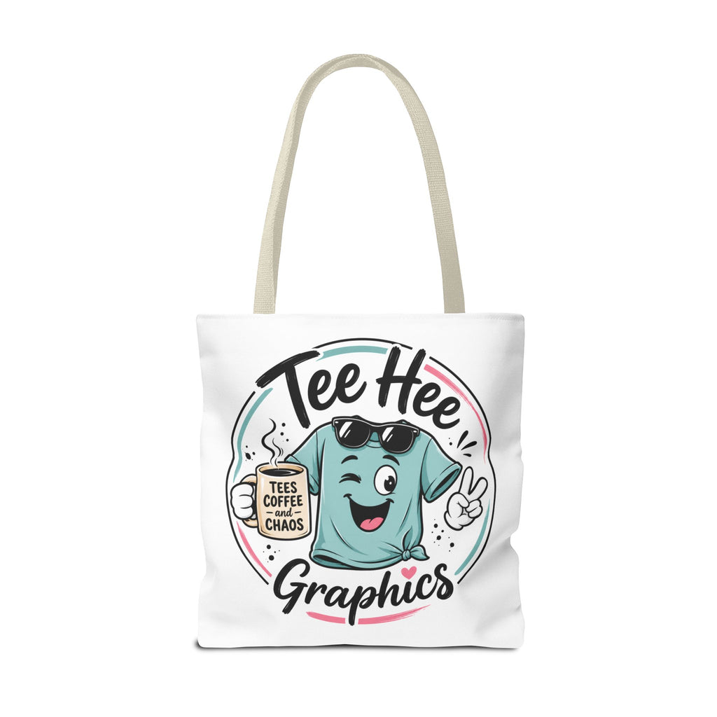 Tee Hee Graphics Tote Bag — Practical All-Over-Print Tote (3 Sizes)