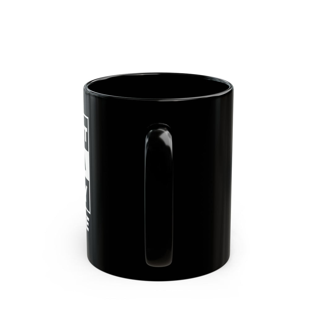 Straight Outta Money Dad Life Coffee Cup – Black Ceramic Mug