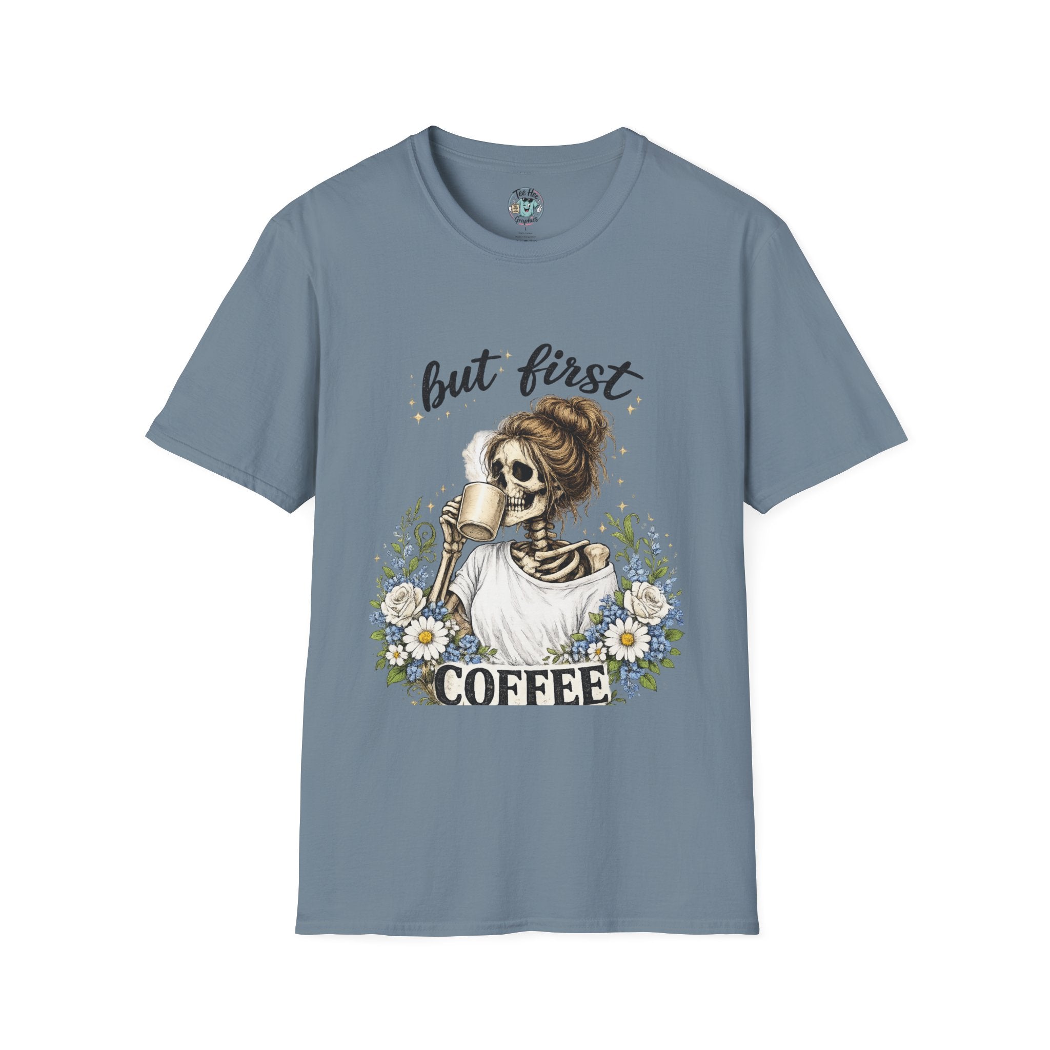 but first COFFEE graphic tee