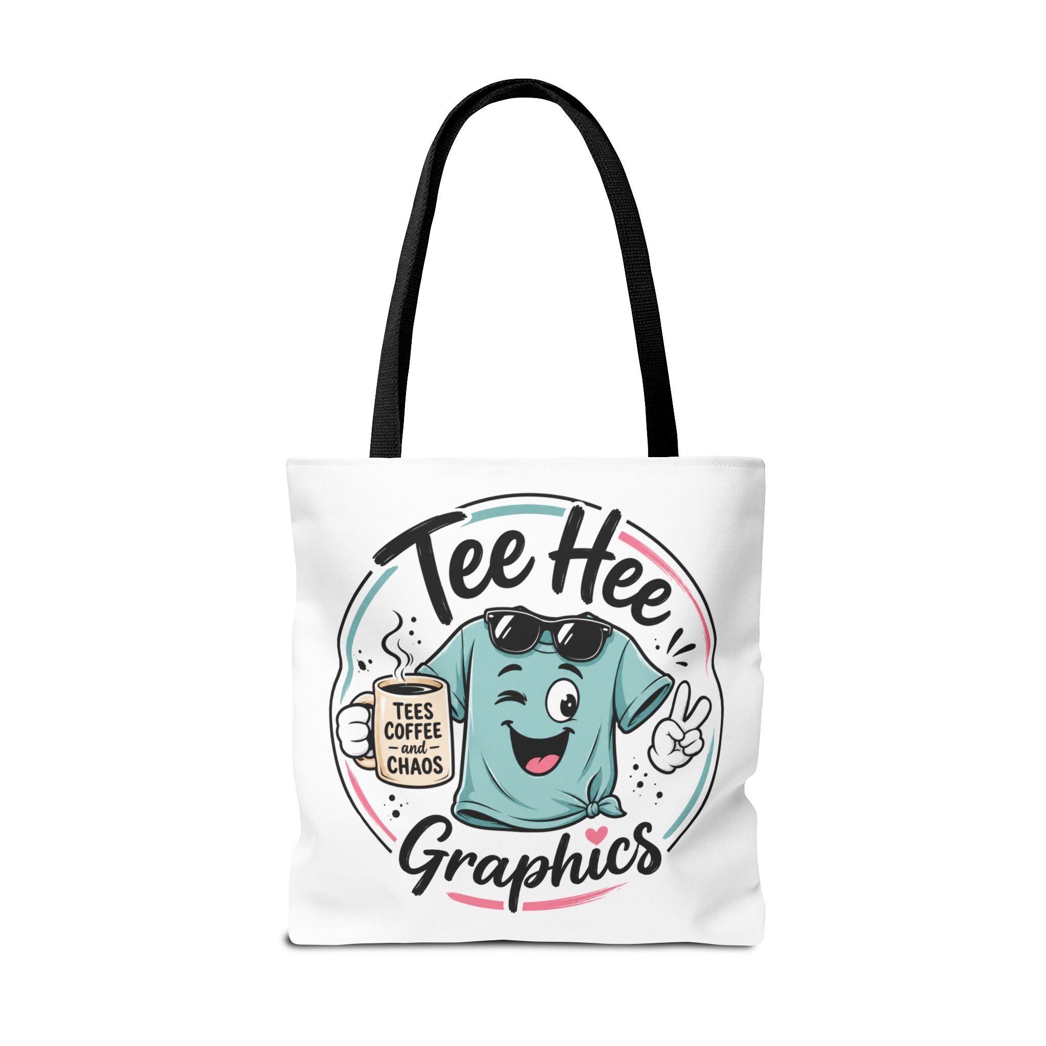 Tee Hee Graphics Tote Bag — Practical All-Over-Print Tote (3 Sizes)