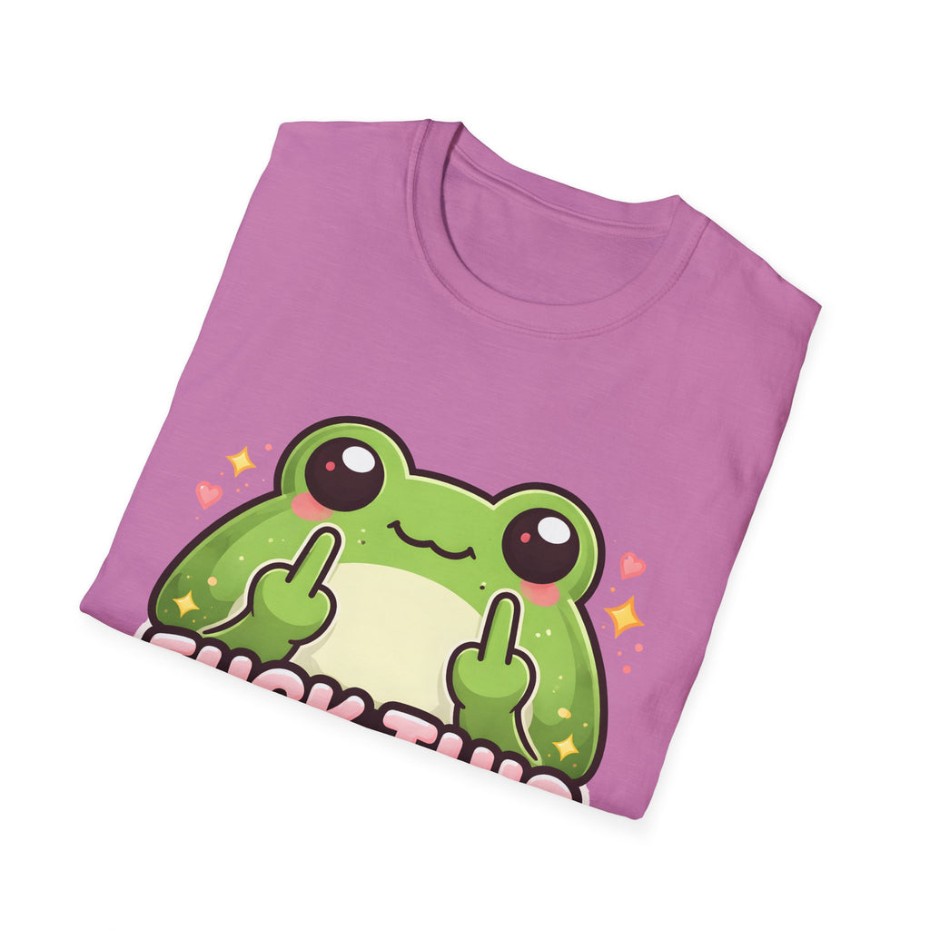 Fuck This Shit Cute Frog T-Shirt — Funny Frog Graphic Tee