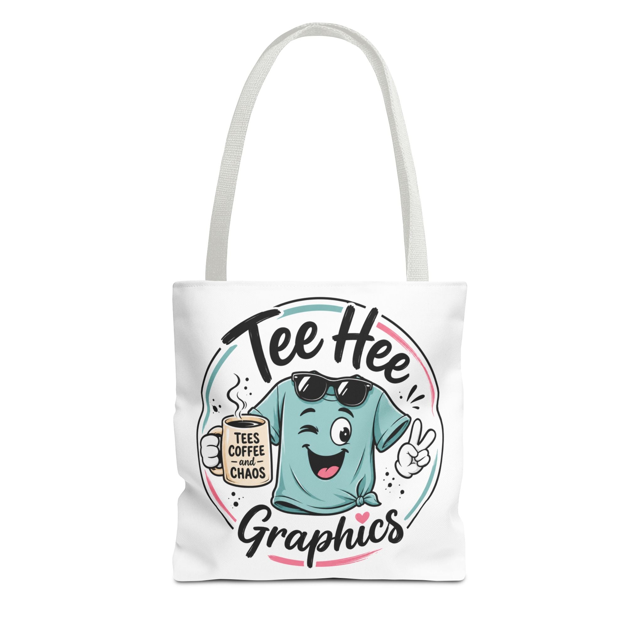 Tee Hee Graphics Tote Bag — Practical All-Over-Print Tote (3 Sizes)