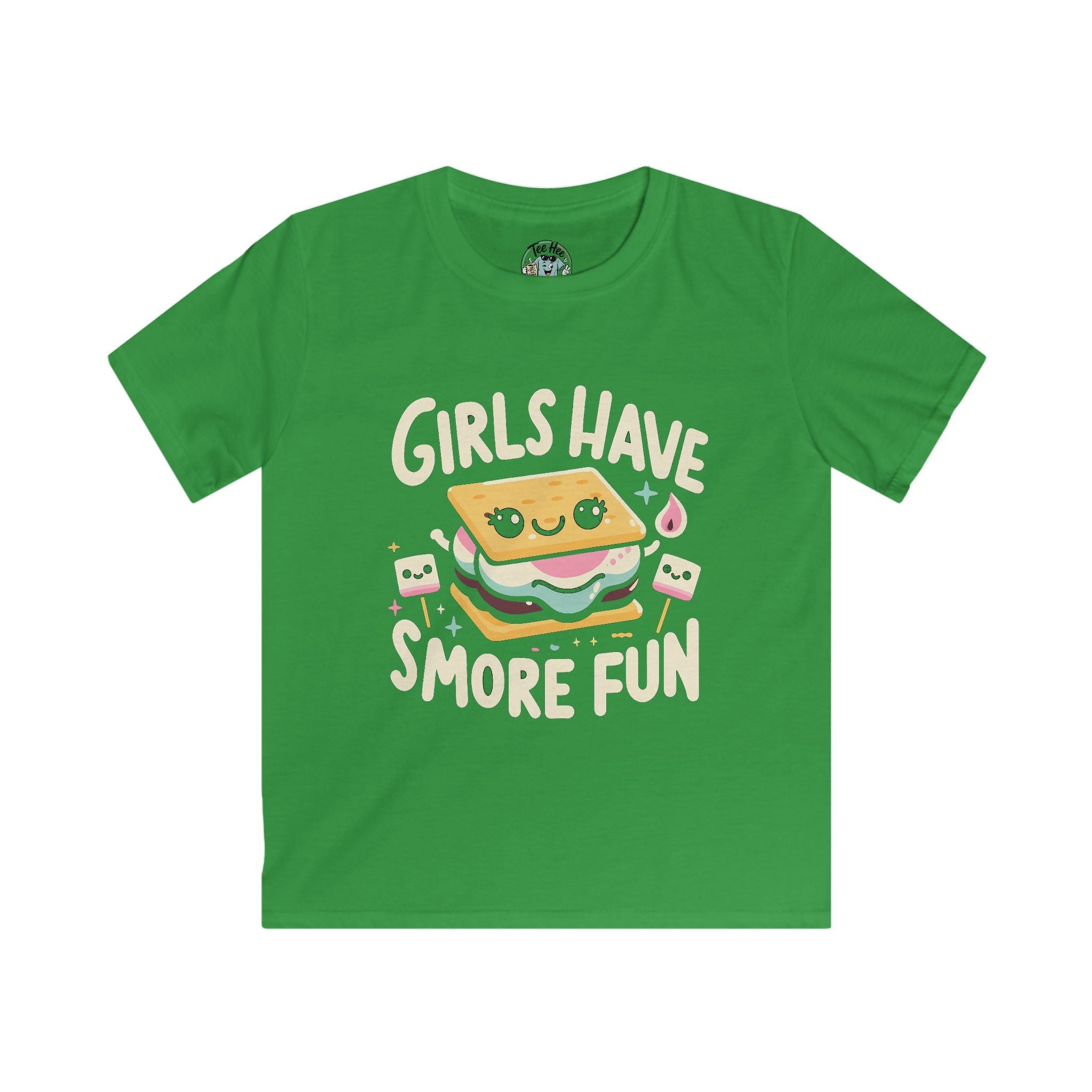 Girls Have S'more Fun Kids Tee — Cute S'more Graphic T-Shirt