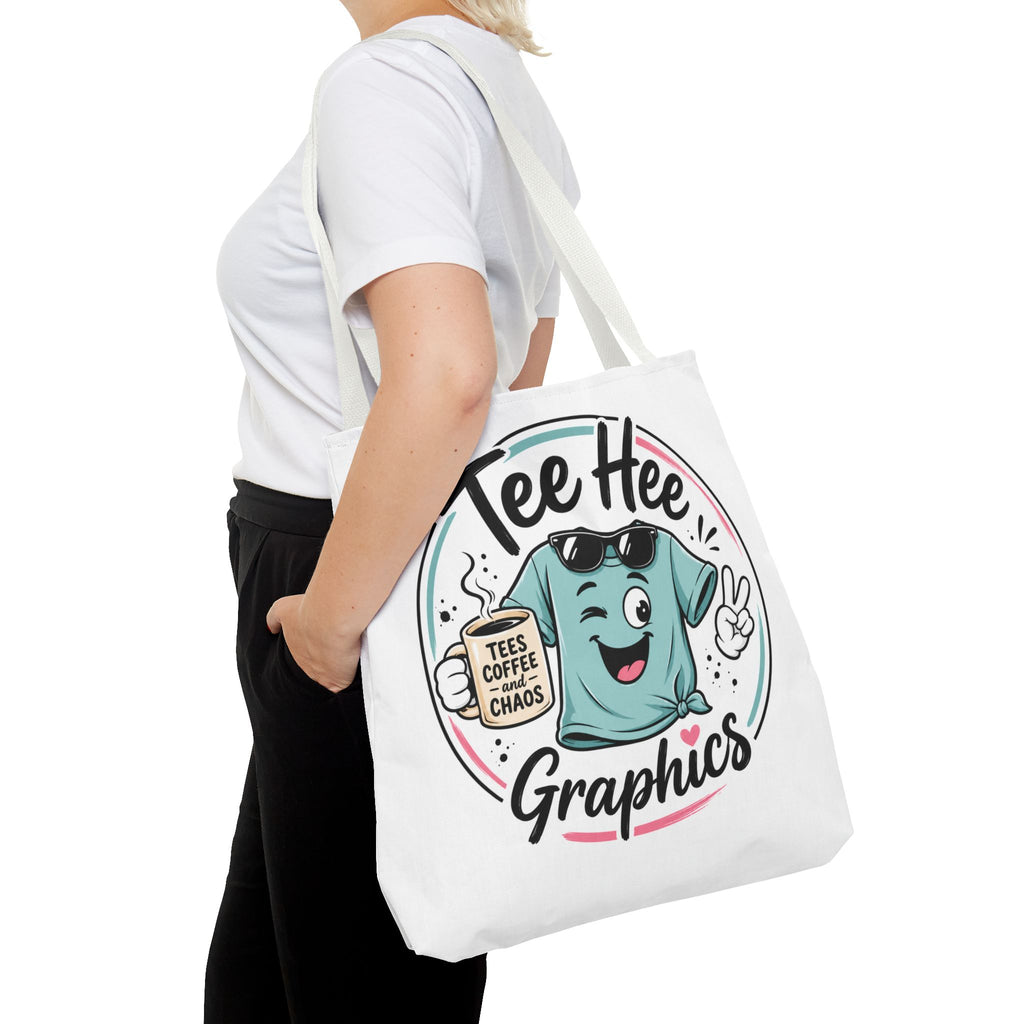 Tee Hee Graphics Tote Bag — Practical All-Over-Print Tote (3 Sizes)