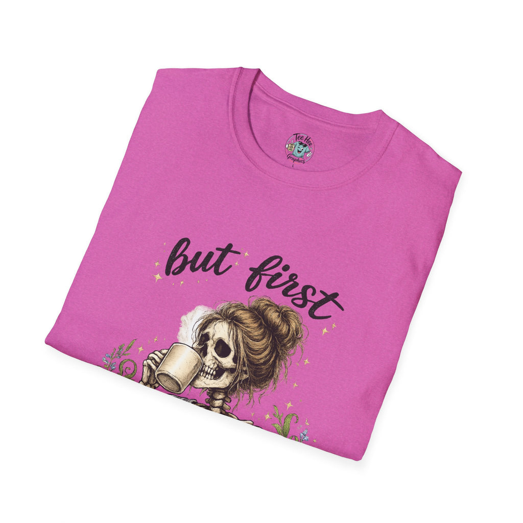 but first COFFEE graphic tee