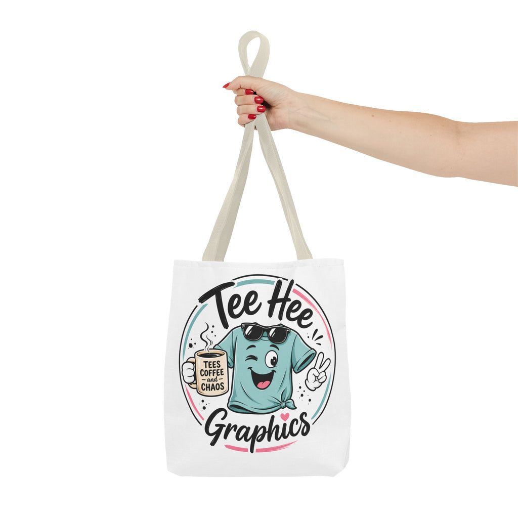 Tee Hee Graphics Tote Bag — Practical All-Over-Print Tote (3 Sizes)