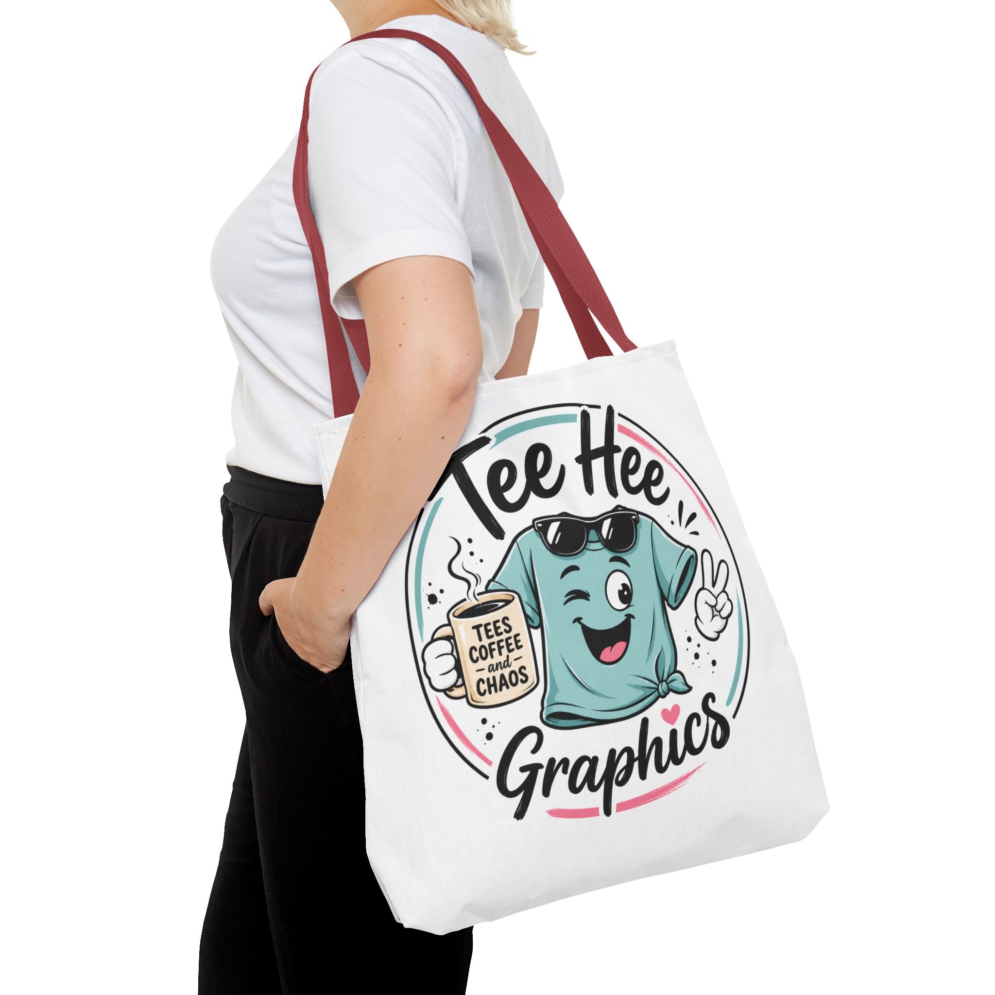 Tee Hee Graphics Tote Bag — Practical All-Over-Print Tote (3 Sizes)