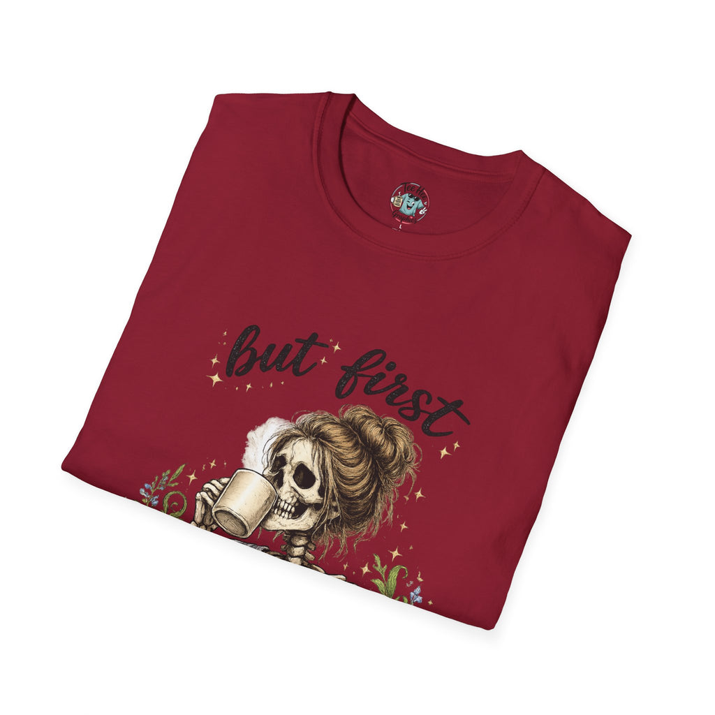 but first COFFEE graphic tee