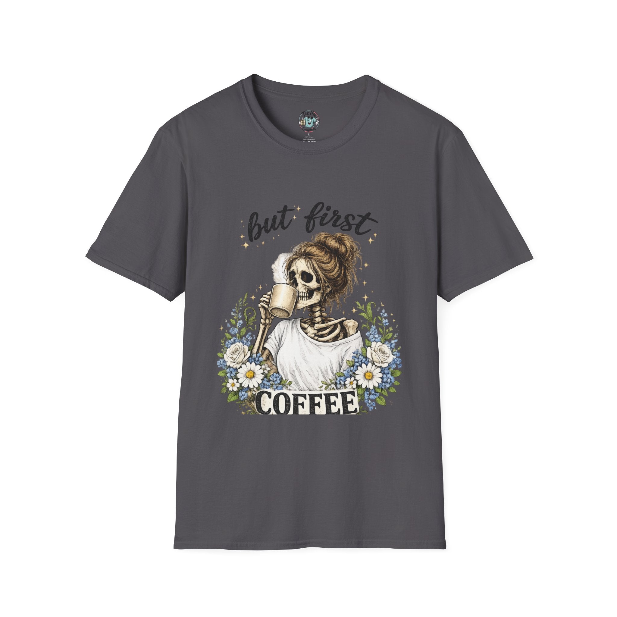 but first COFFEE graphic tee