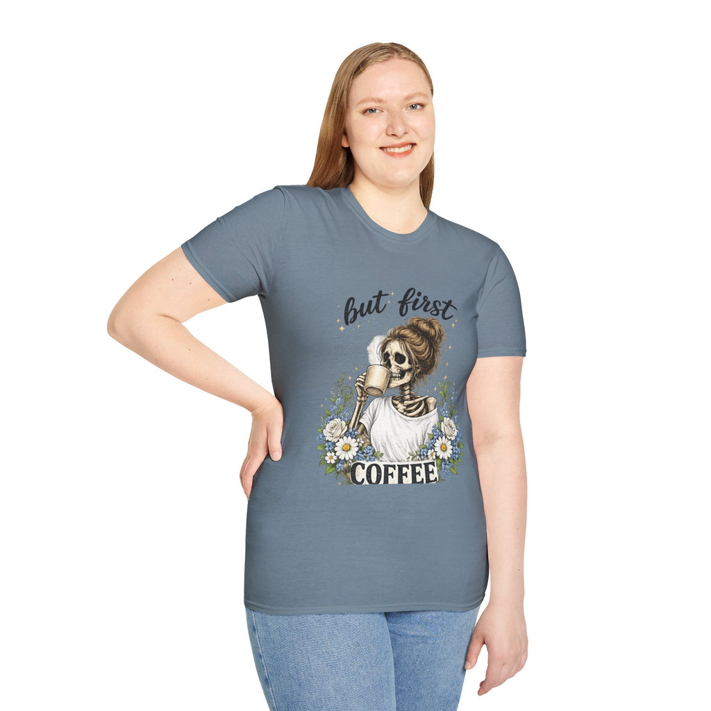 but first COFFEE graphic tee