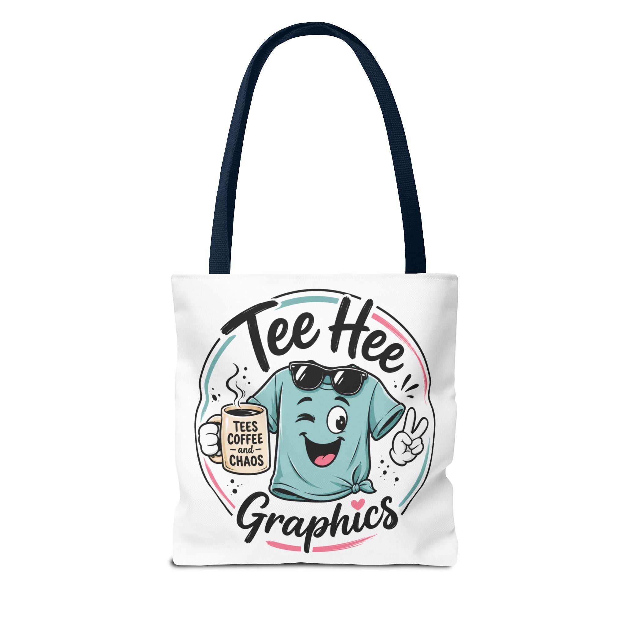 Tee Hee Graphics Tote Bag — Practical All-Over-Print Tote (3 Sizes)