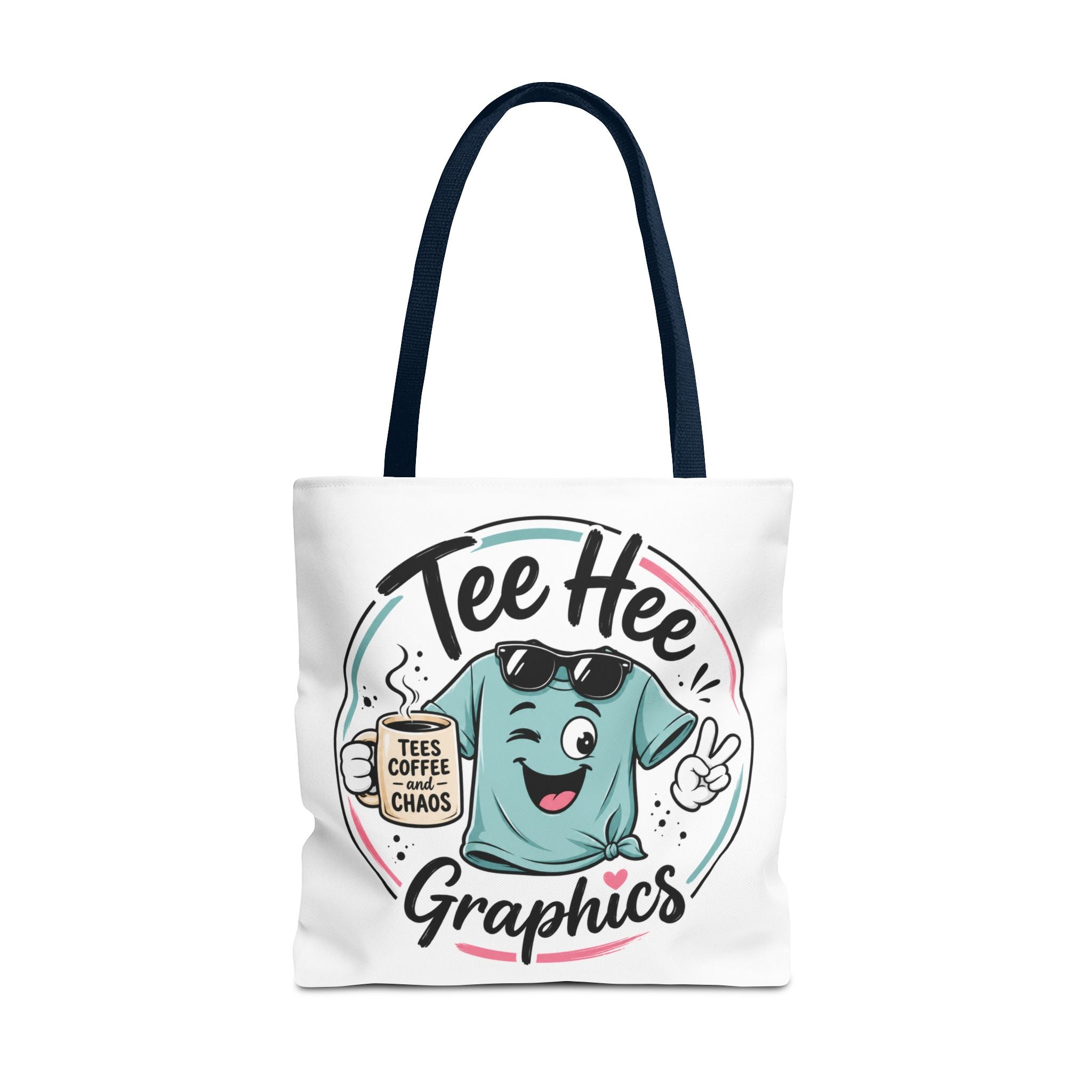 Tee Hee Graphics Tote Bag — Practical All-Over-Print Tote (3 Sizes)