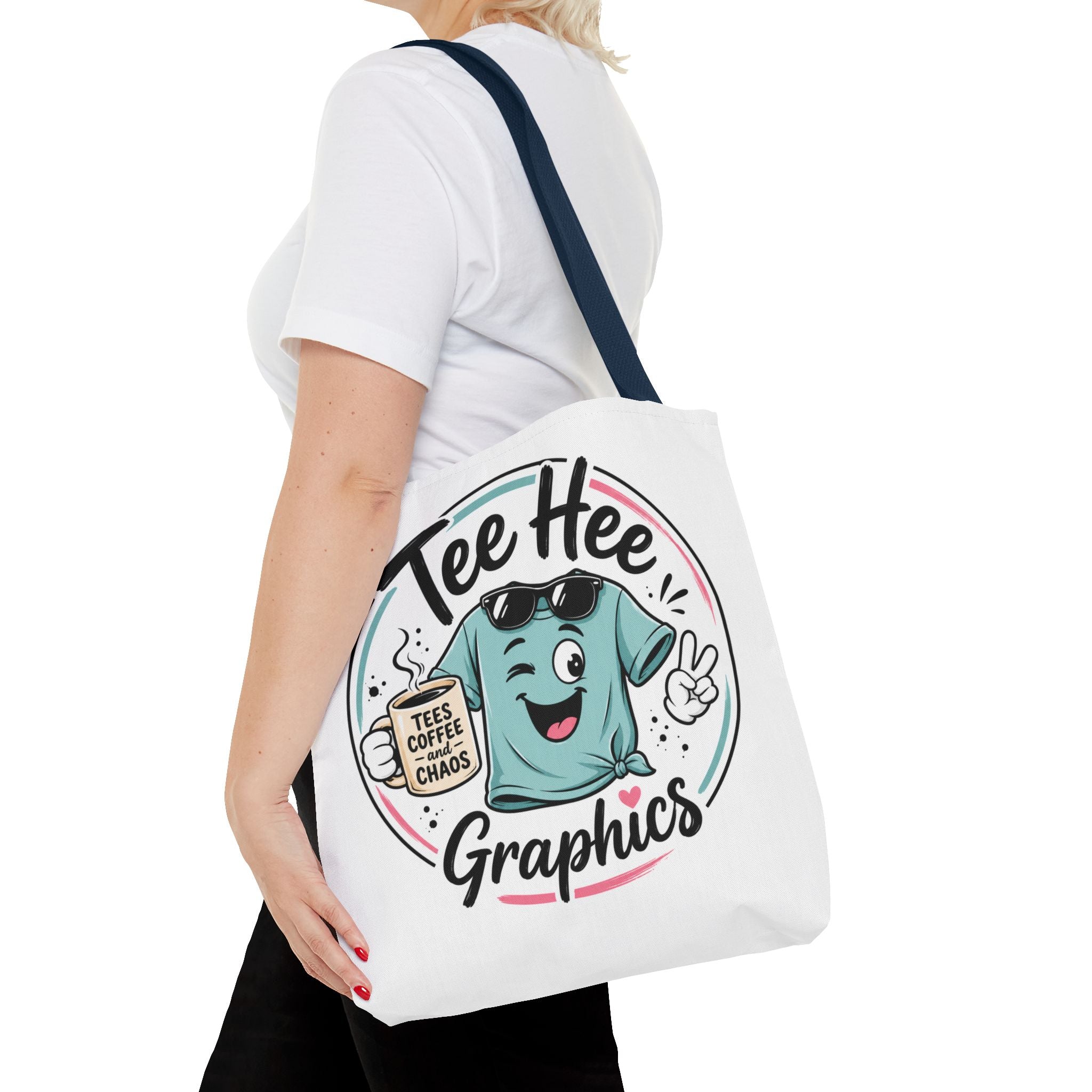 Tee Hee Graphics Tote Bag — Practical All-Over-Print Tote (3 Sizes)
