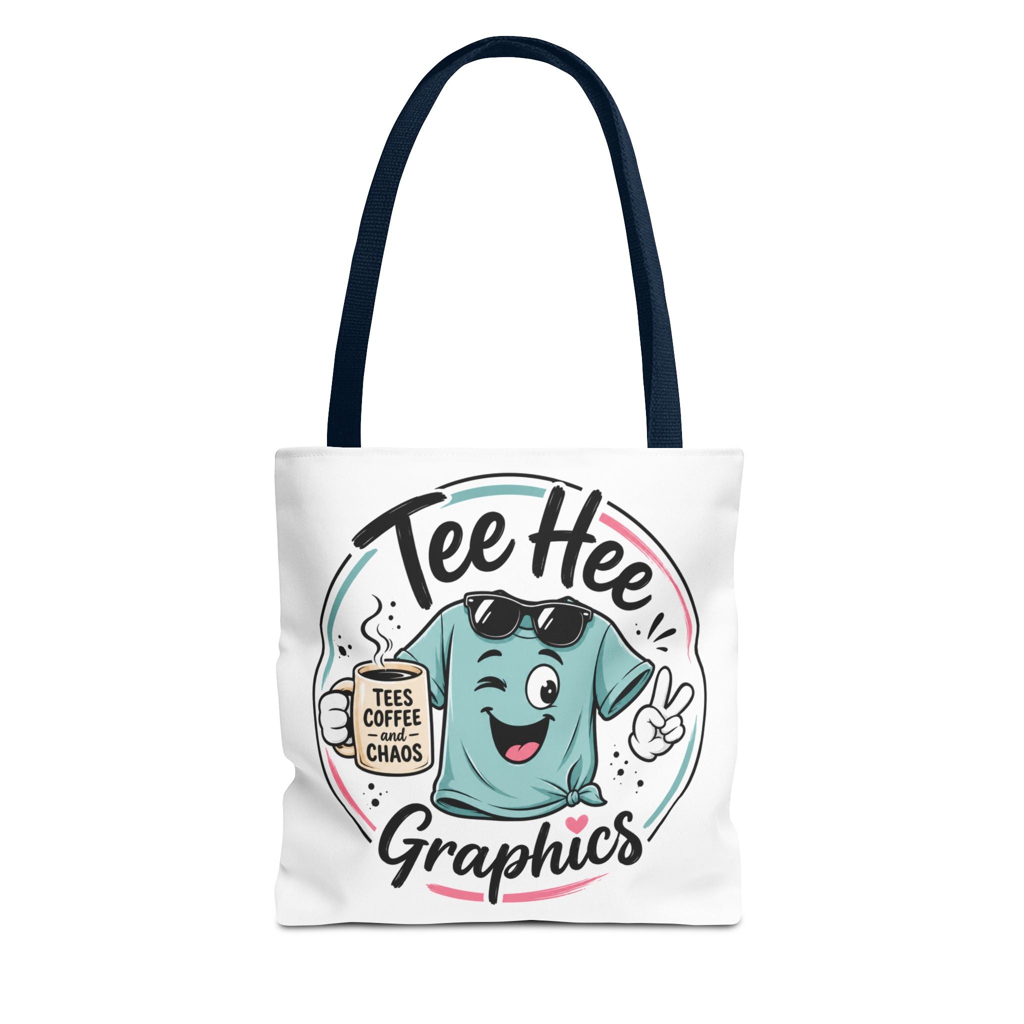Tee Hee Graphics Tote Bag — Practical All-Over-Print Tote (3 Sizes)