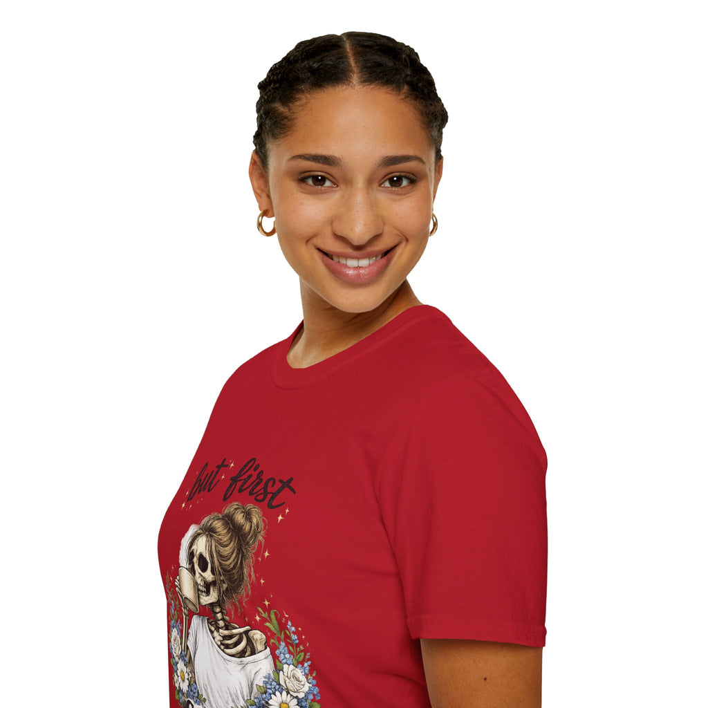 but first COFFEE graphic tee