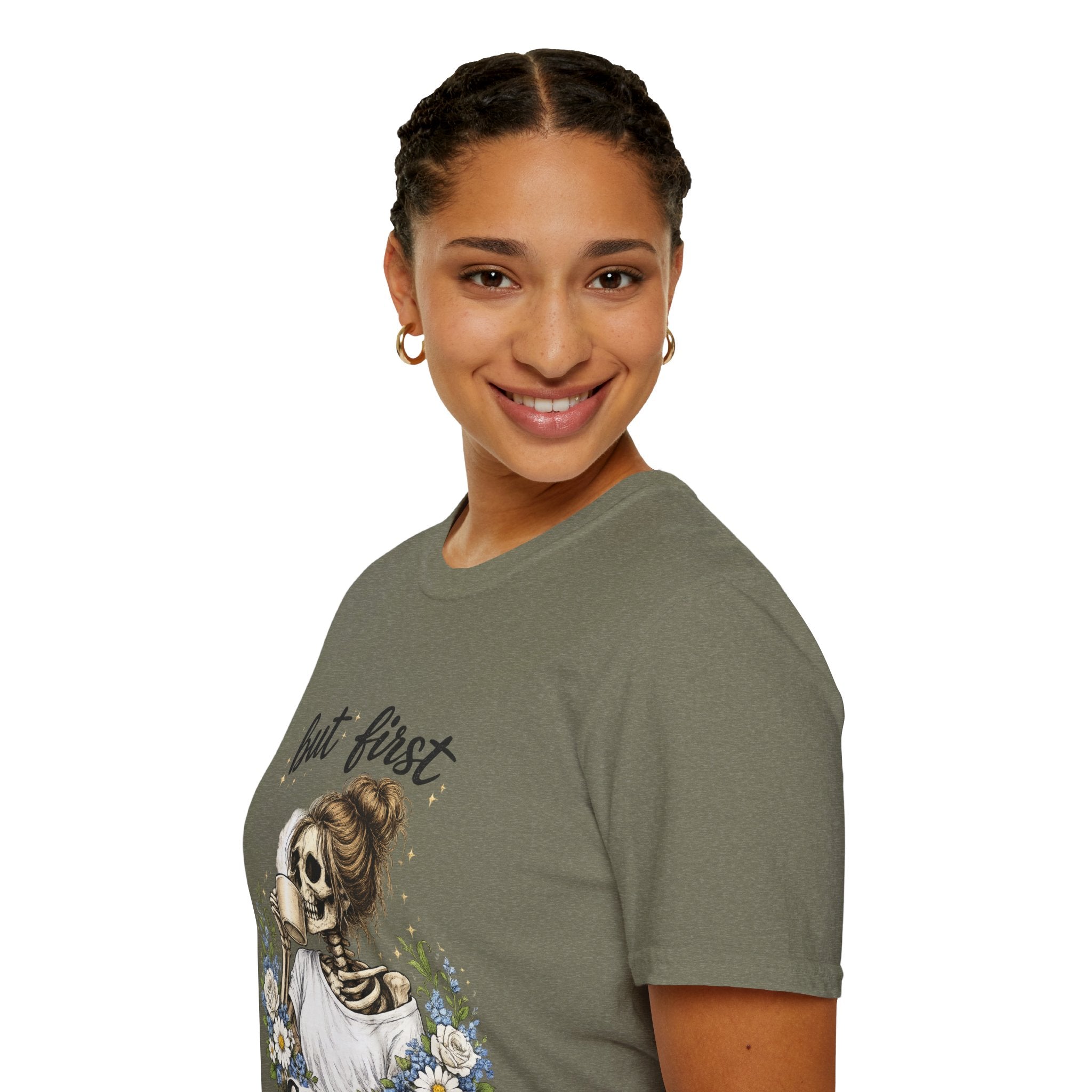but first COFFEE graphic tee