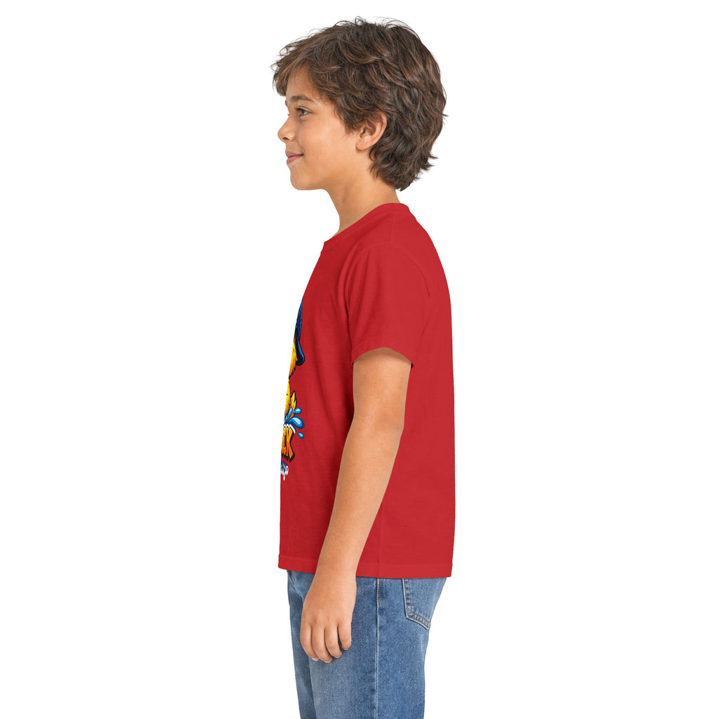Kids Tee — "you QUACK me up" Funny Duck Graphic with Sunglasses & Hat