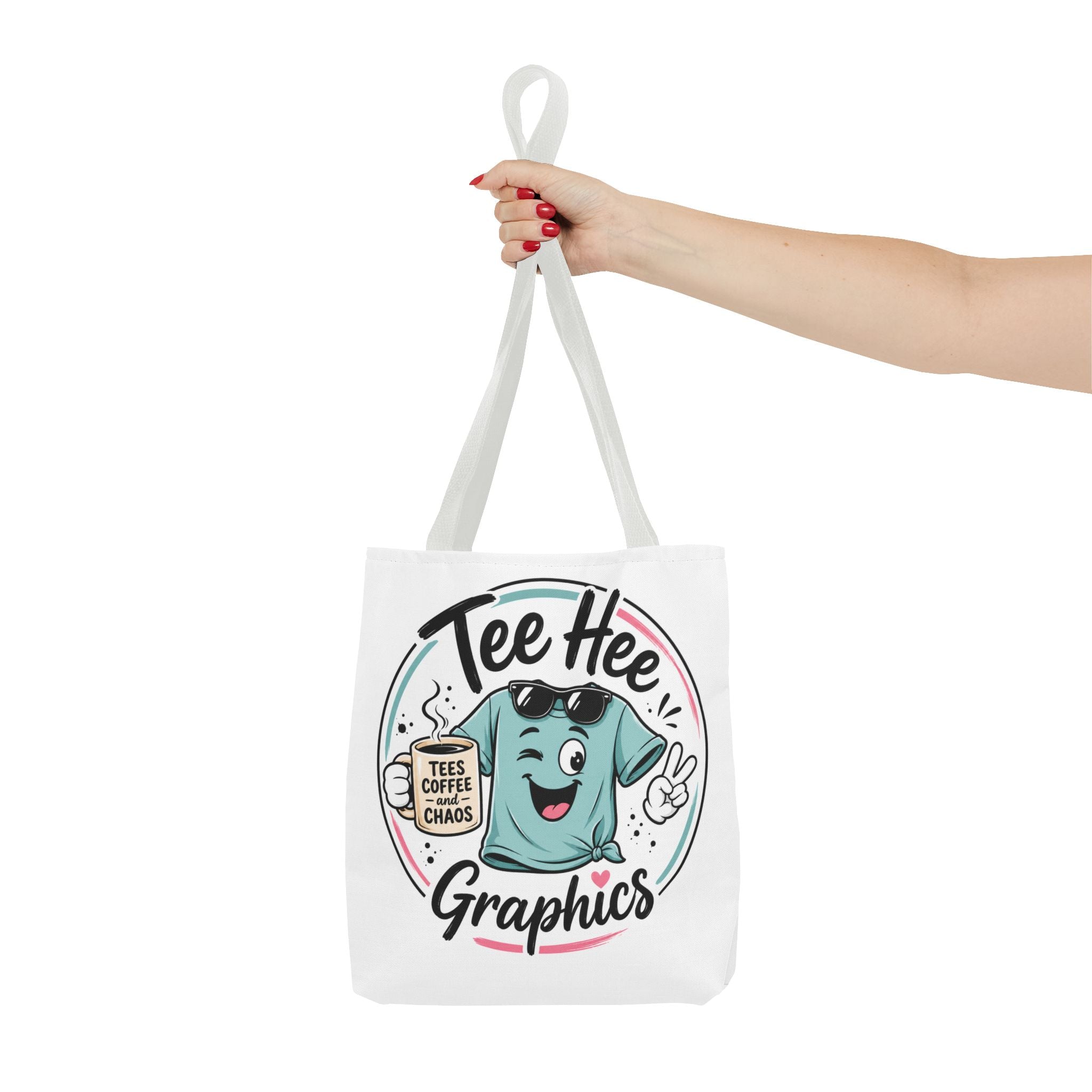 Tee Hee Graphics Tote Bag — Practical All-Over-Print Tote (3 Sizes)