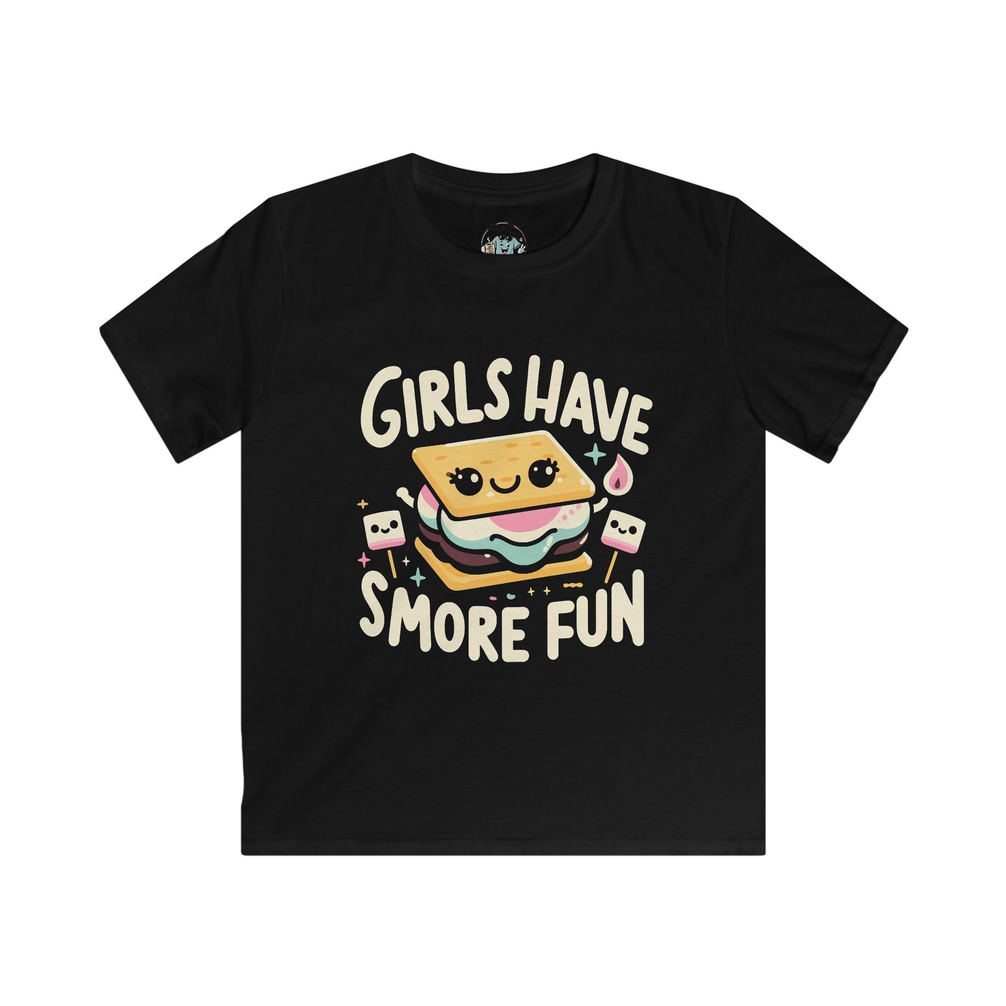Girls Have S'more Fun Kids Tee — Cute S'more Graphic T-Shirt