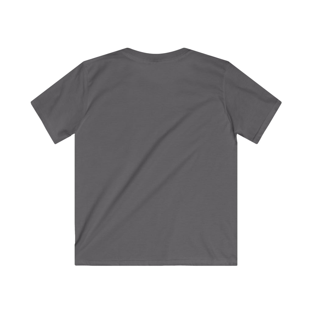 Kids T‑Shirt — Neon T‑Rex & Monster Truck Graphic
