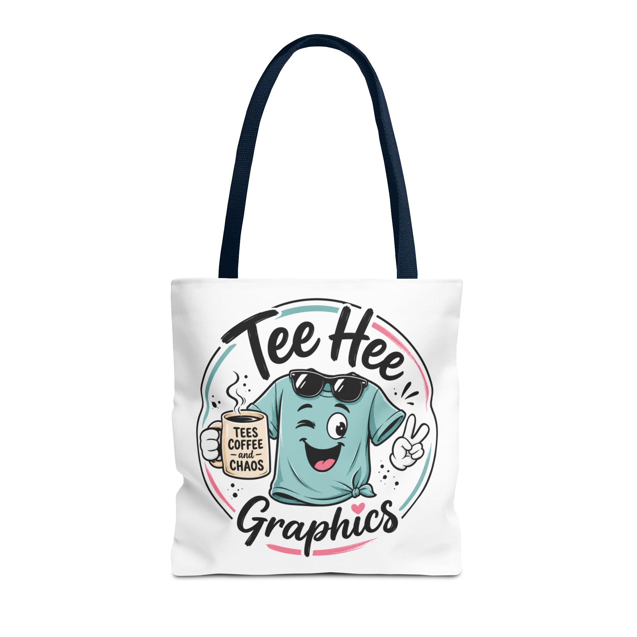 Tee Hee Graphics Tote Bag — Practical All-Over-Print Tote (3 Sizes)