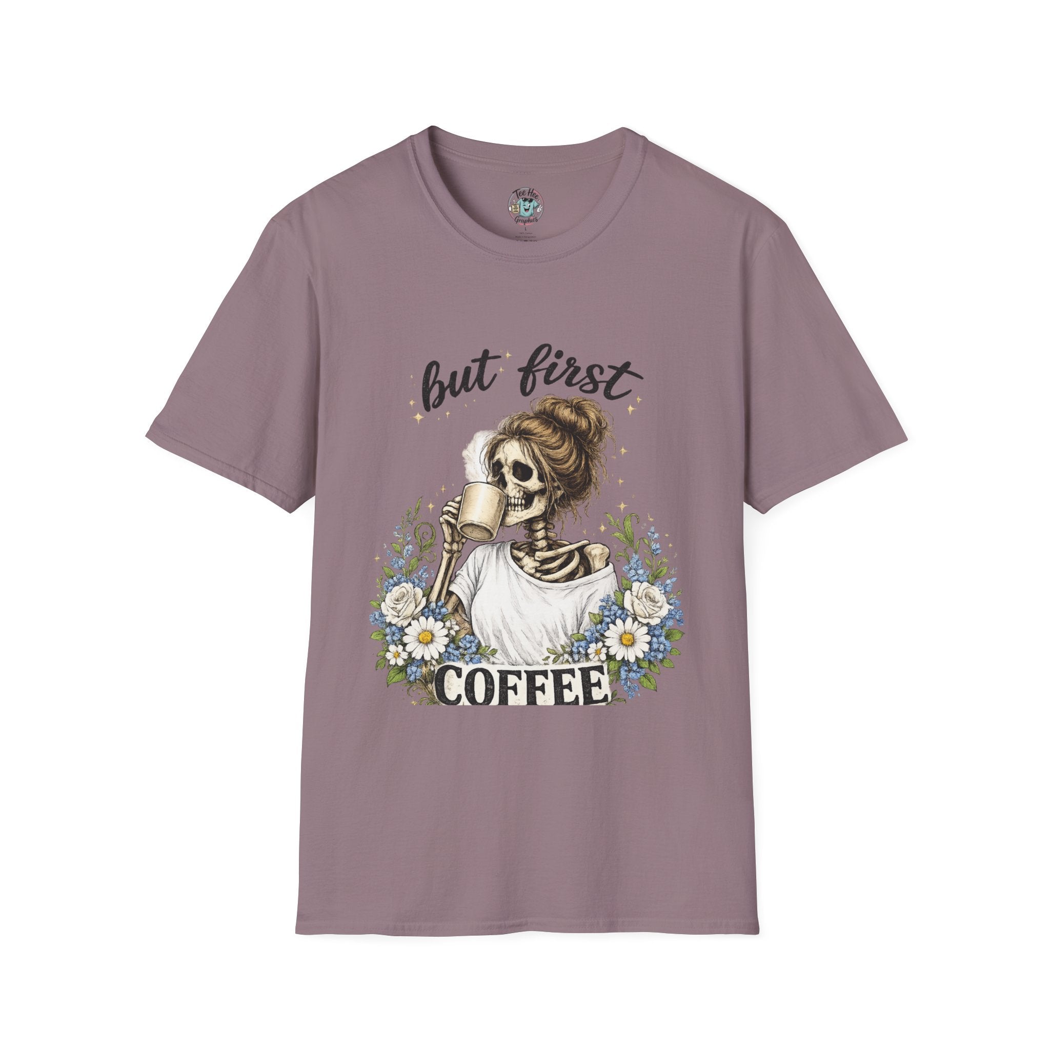 but first COFFEE graphic tee