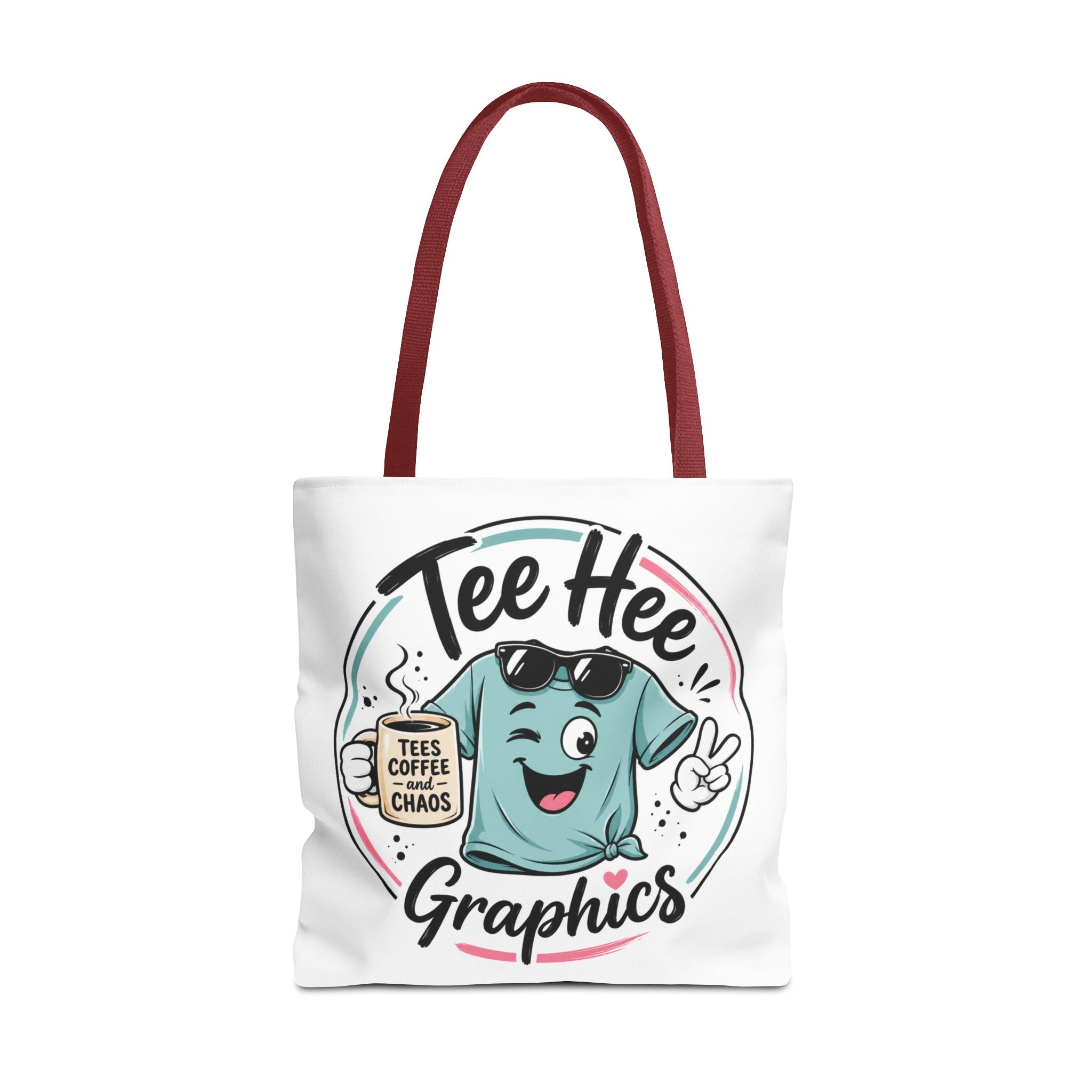Tee Hee Graphics Tote Bag — Practical All-Over-Print Tote (3 Sizes)