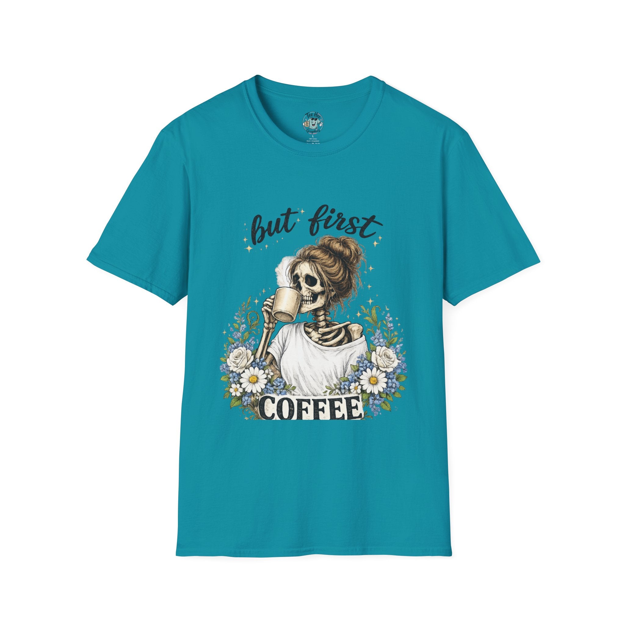 but first COFFEE graphic tee