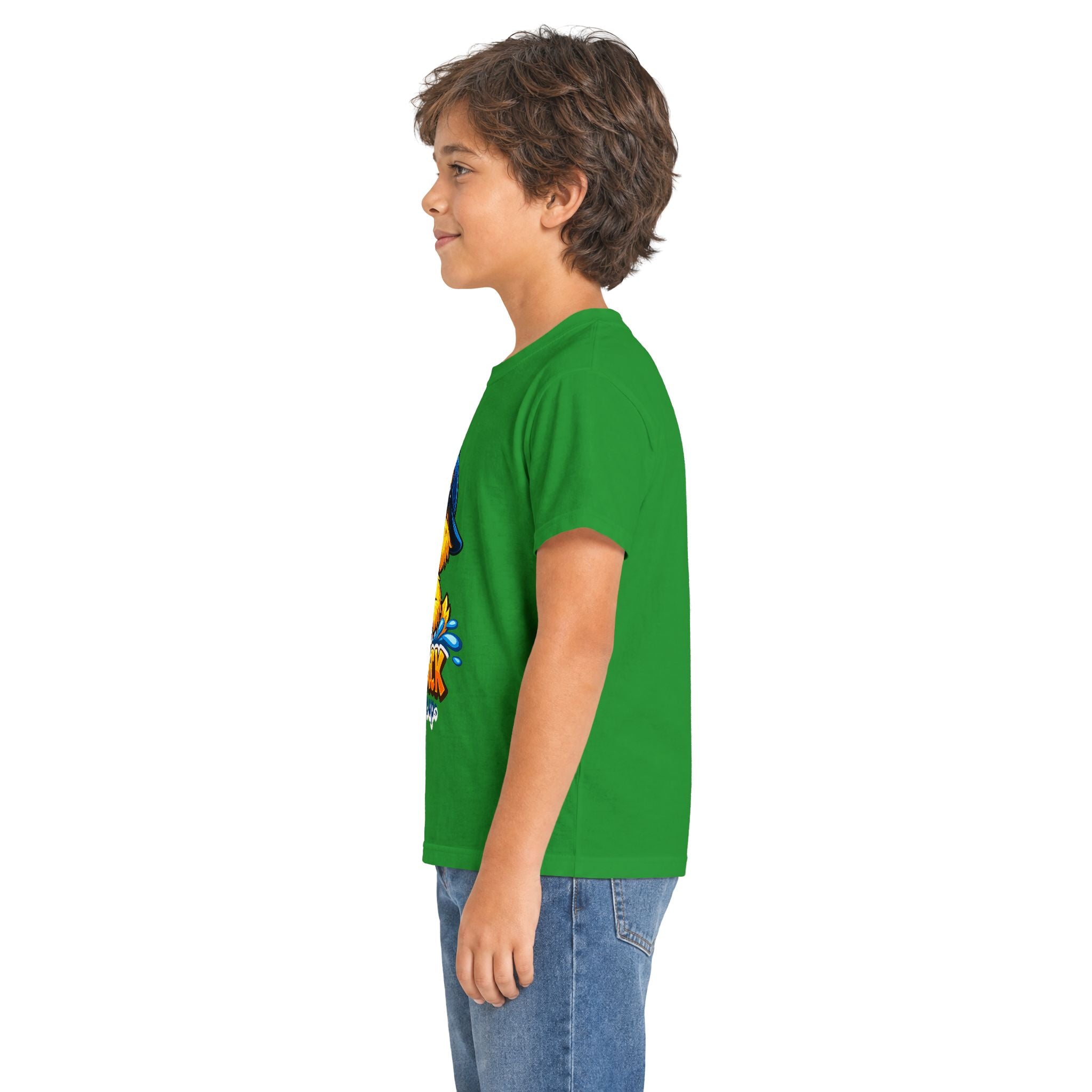 Kids Tee — "you QUACK me up" Funny Duck Graphic with Sunglasses & Hat