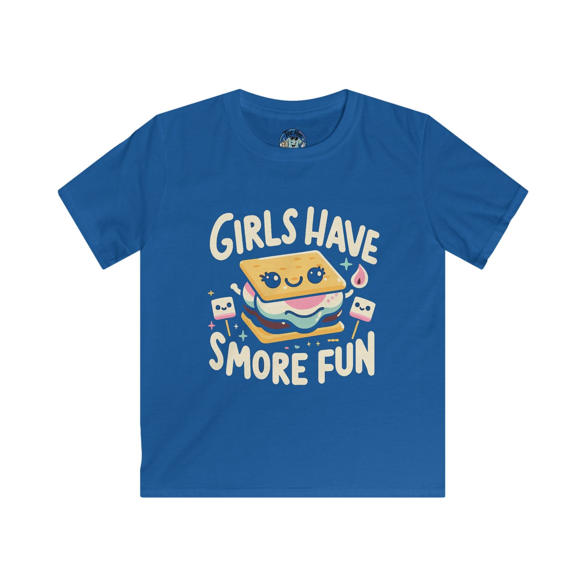 Girls Have S'more Fun Kids Tee — Cute S'more Graphic T-Shirt