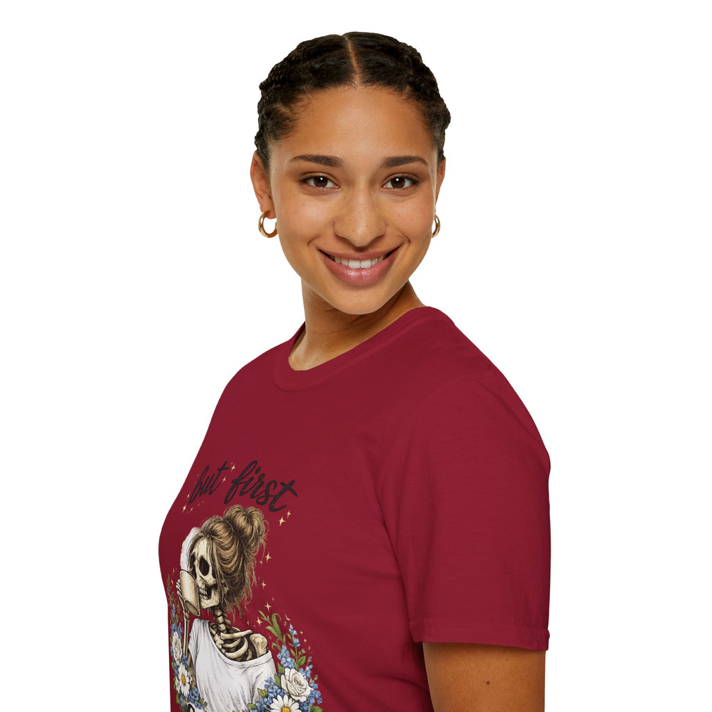 but first COFFEE graphic tee